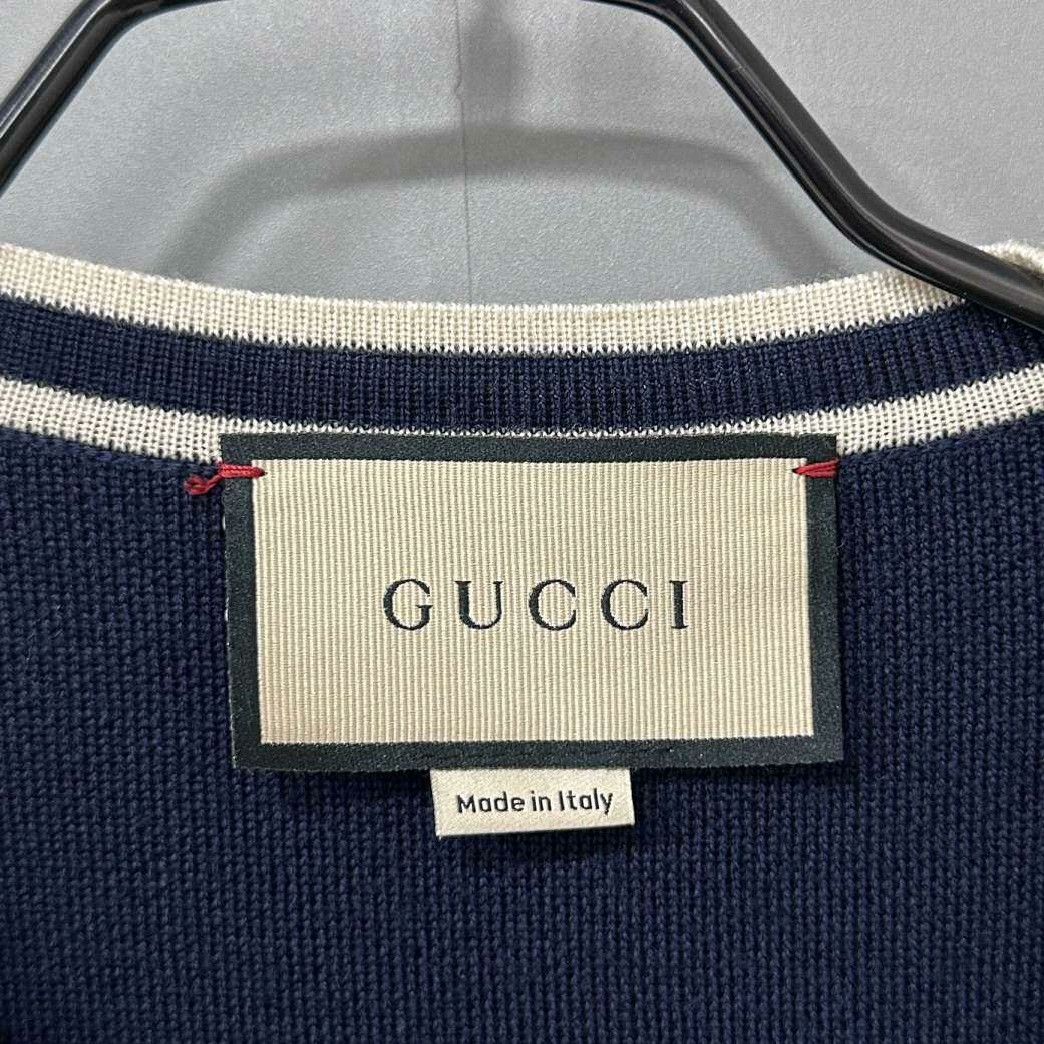 Gucci Gucci Blue Jacket S Women Size S / US 4 / IT 40 - 4 Thumbnail