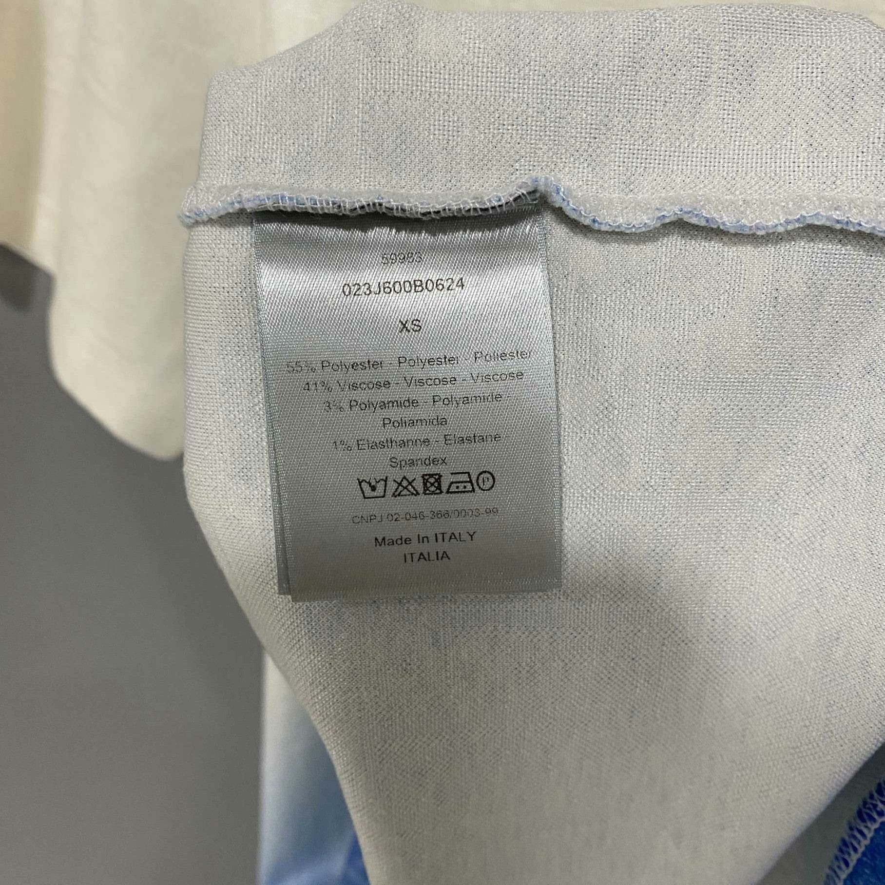 Dior Dior Tie-Dye Gradient Blue T-Shirt xs Men Size US XS / EU 42 / 0 - 4 Thumbnail