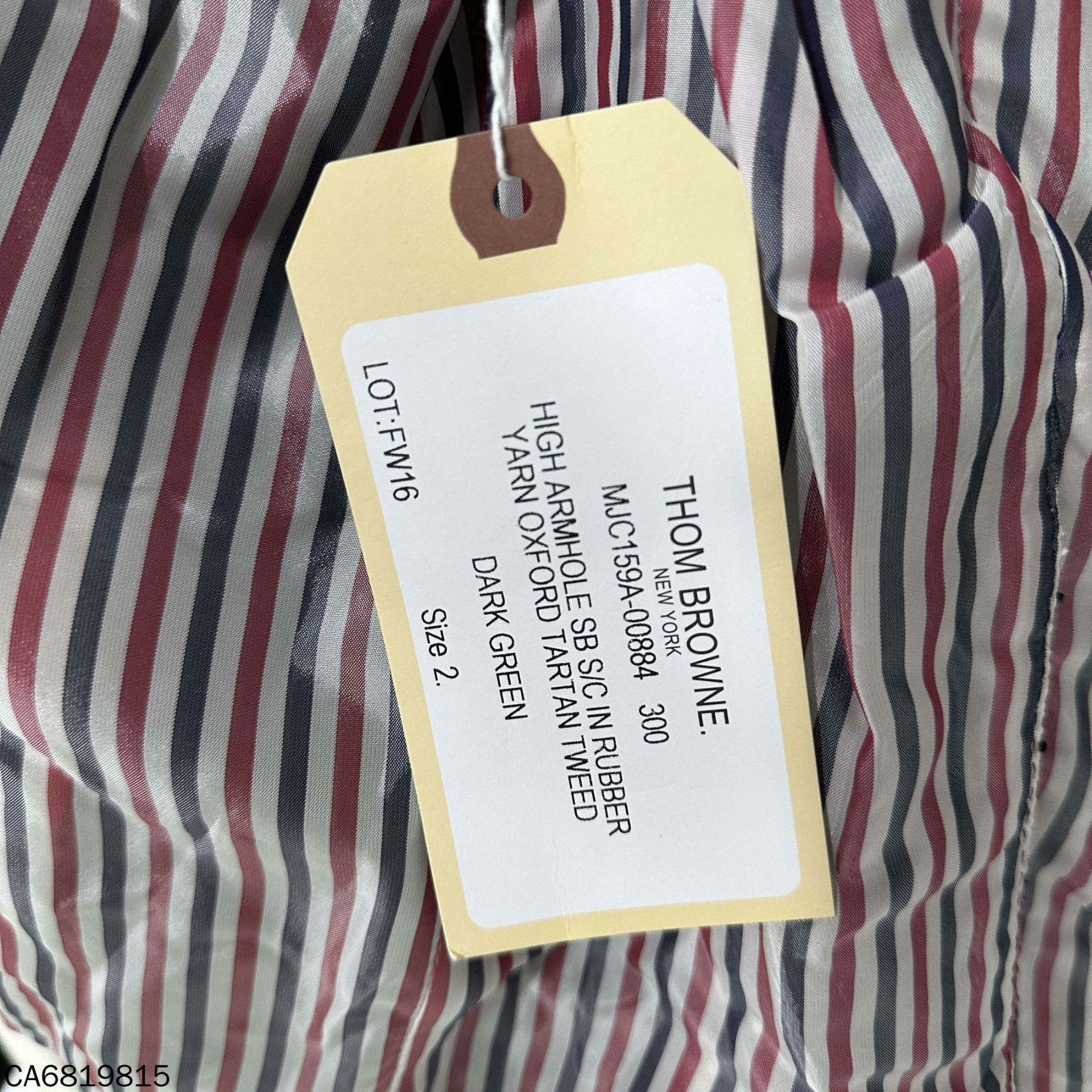Thom Browne Thom Browne Plaid Black Jacket it_36 Women Size XS / US 0-2 / IT 36-38 - 8 Thumbnail