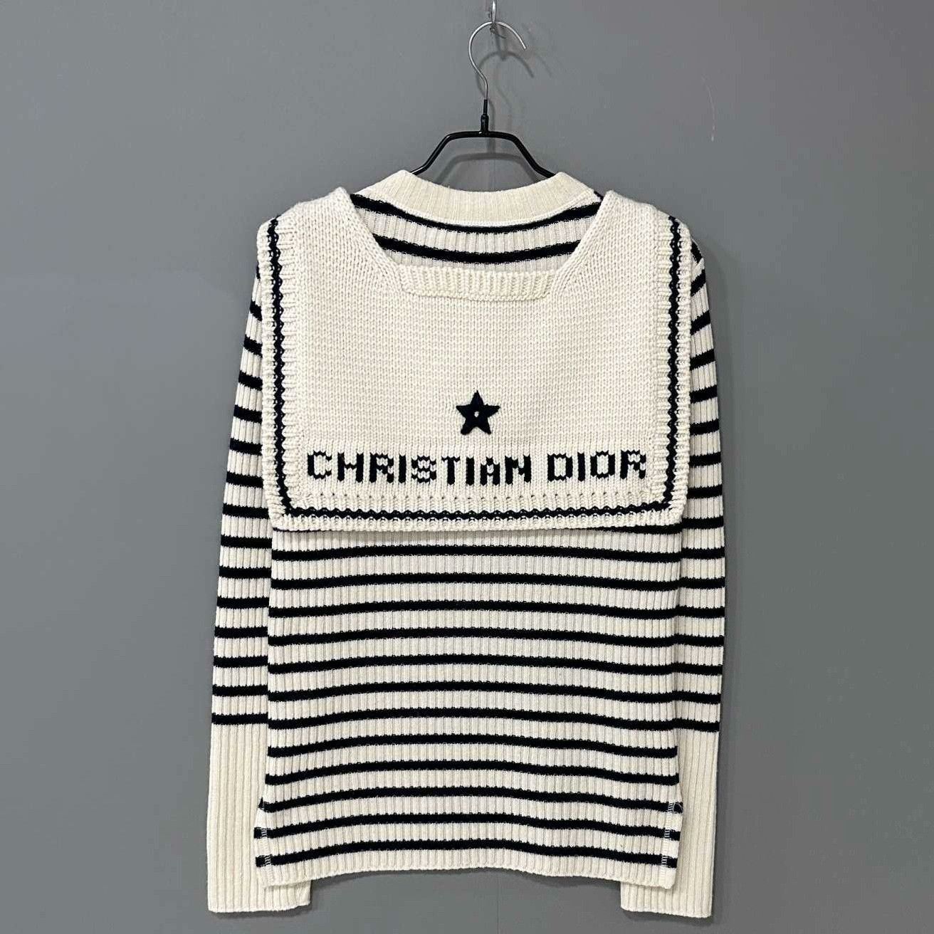 Dior Dior Striped Black Sweater XS Women Size XS / US 0-2 / IT 36-38 - 3 Thumbnail