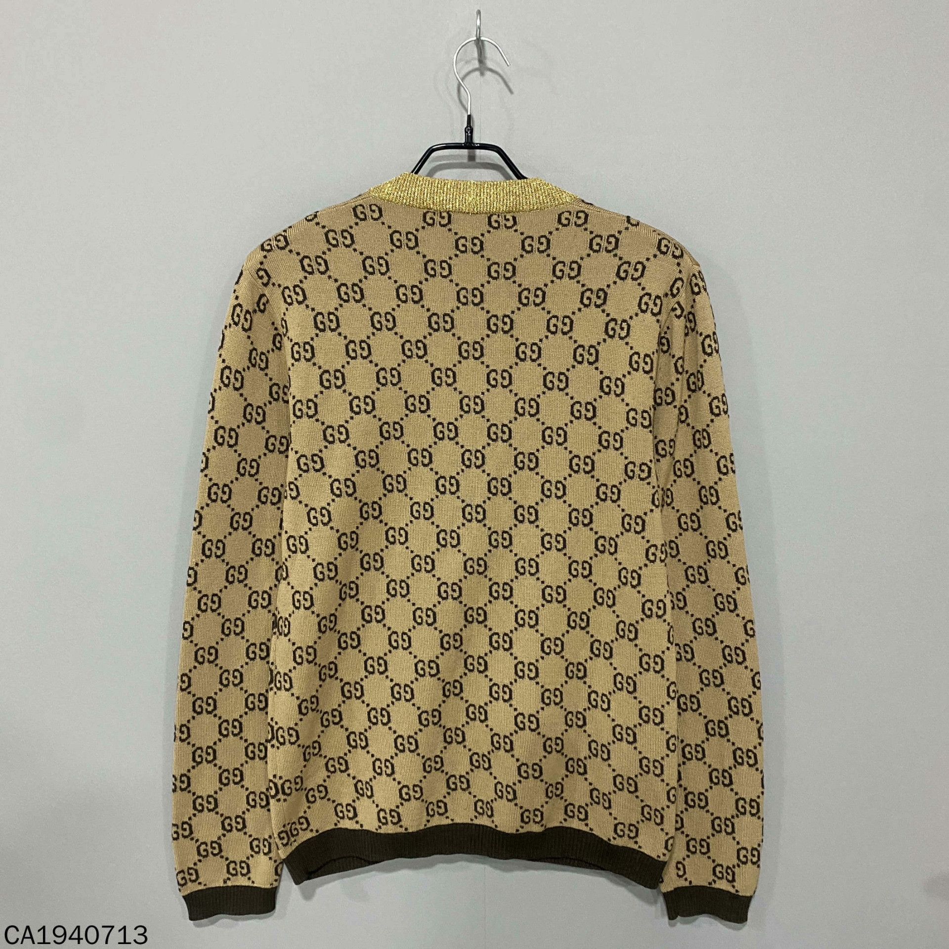 Gucci Gucci Gold Sweater S Women Size S / US 4 / IT 40 - 3 Thumbnail