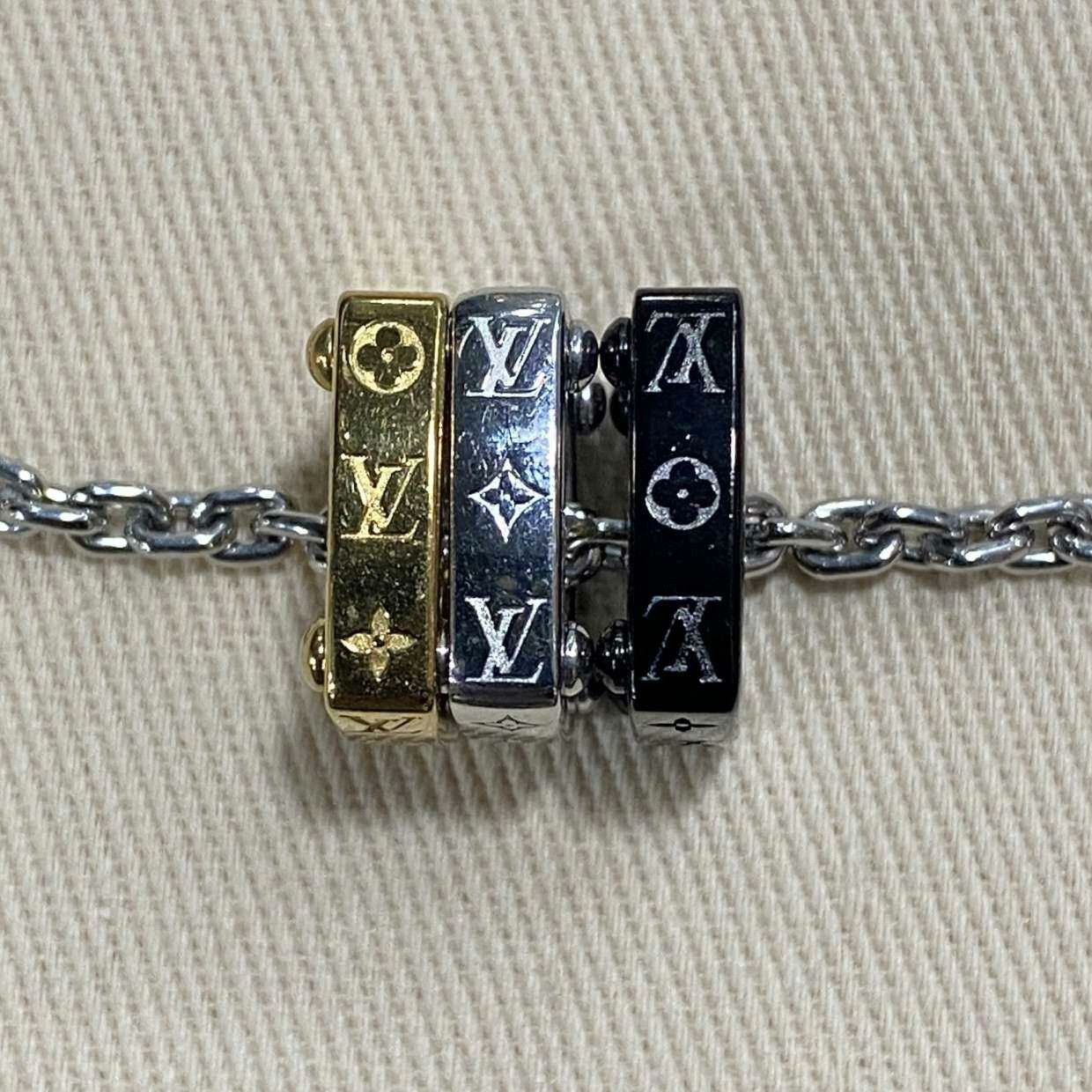 Louis Vuitton Louis Vuitton Retro Silver Necklace OS Women Size ONE SIZE - 6 Thumbnail