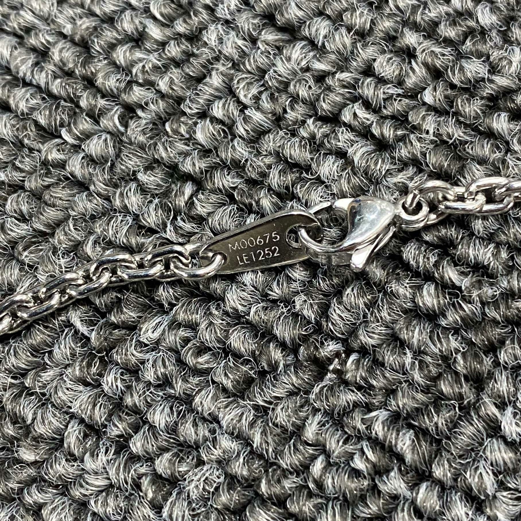 Louis Vuitton Louis Vuitton Retro Silver Necklace OS Women Size ONE SIZE - 4 Thumbnail