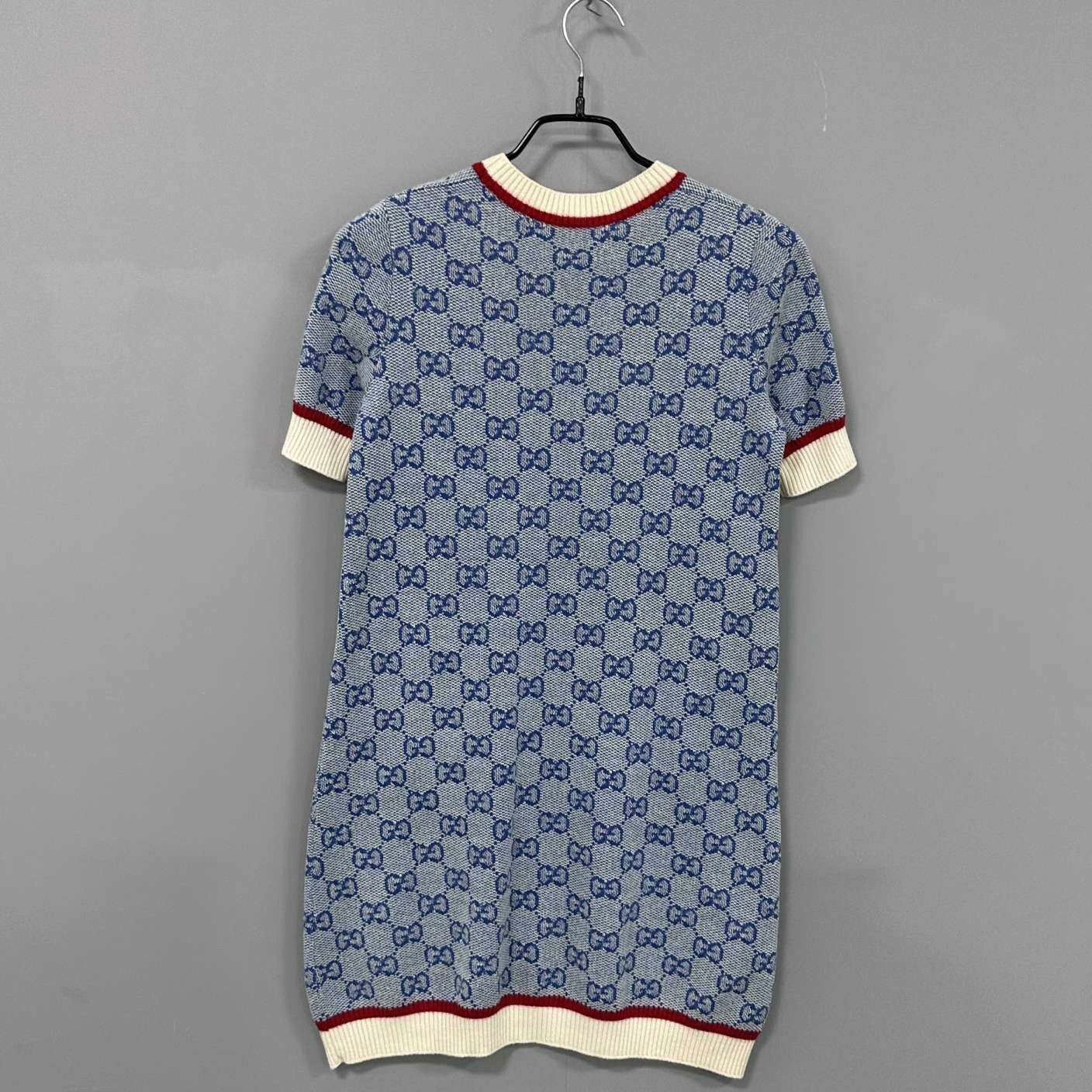 Gucci Gucci Blue Dress S Women Size S / US 4 / IT 40 - 3 Thumbnail