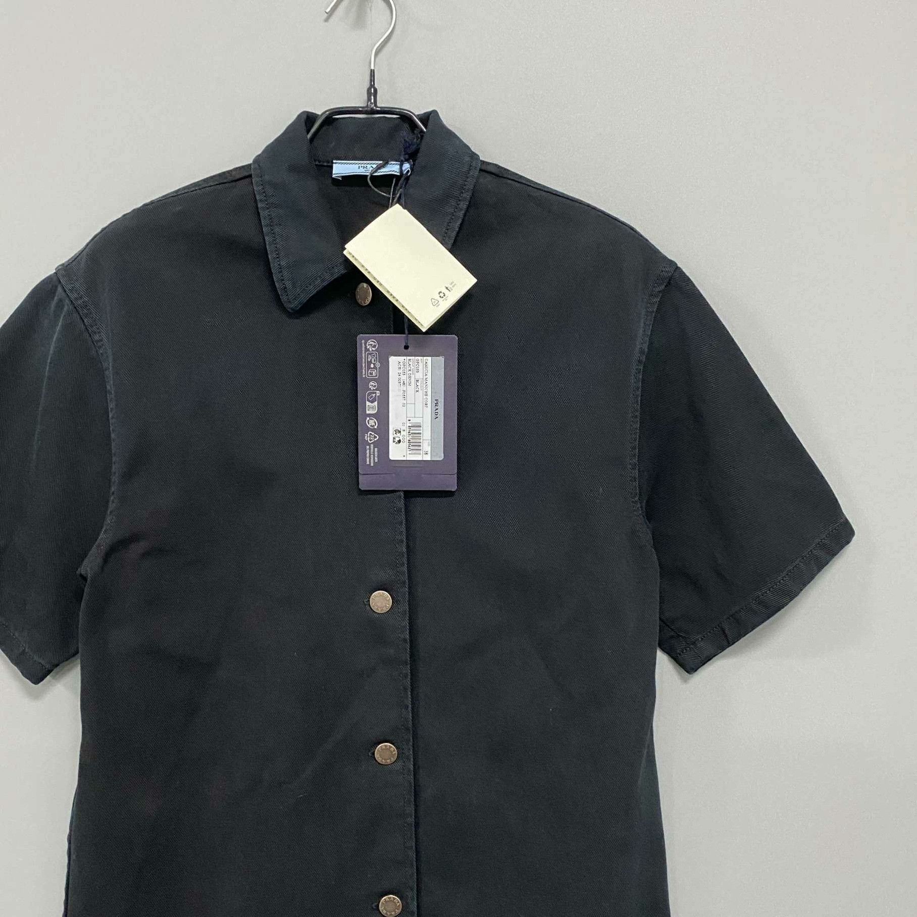 Prada Prada Retro Denim Shirt s Men Size US S / EU 44-46 / 1 - 2 Thumbnail