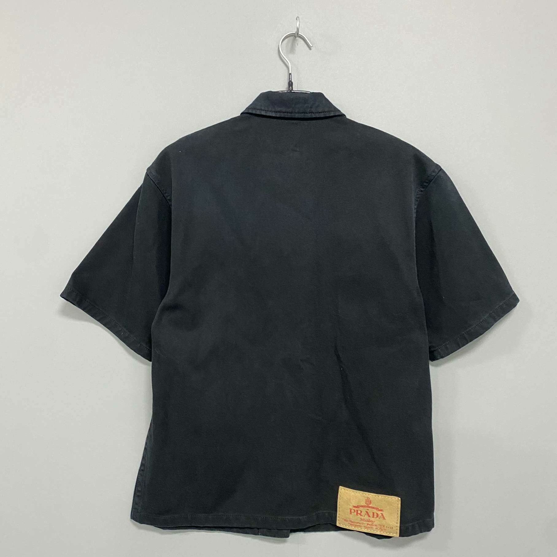 Prada Prada Retro Denim Shirt s Men Size US S / EU 44-46 / 1 - 3 Thumbnail
