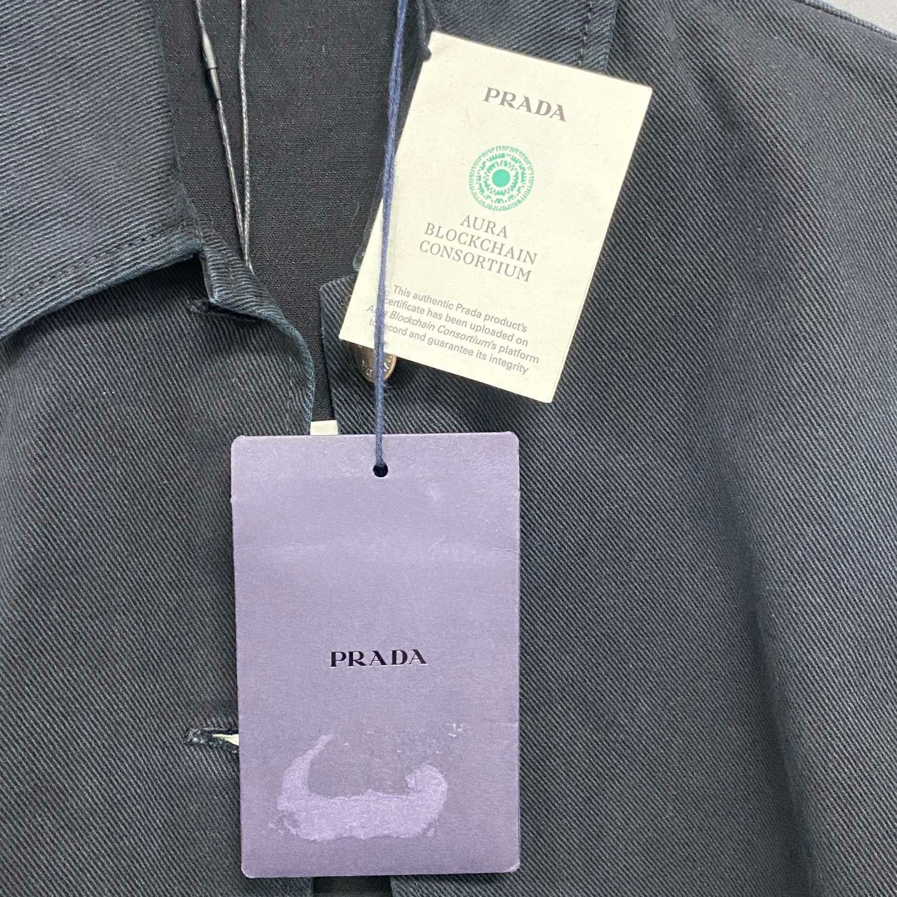 Prada Prada Retro Denim Shirt s Men Size US S / EU 44-46 / 1 - 5 Thumbnail