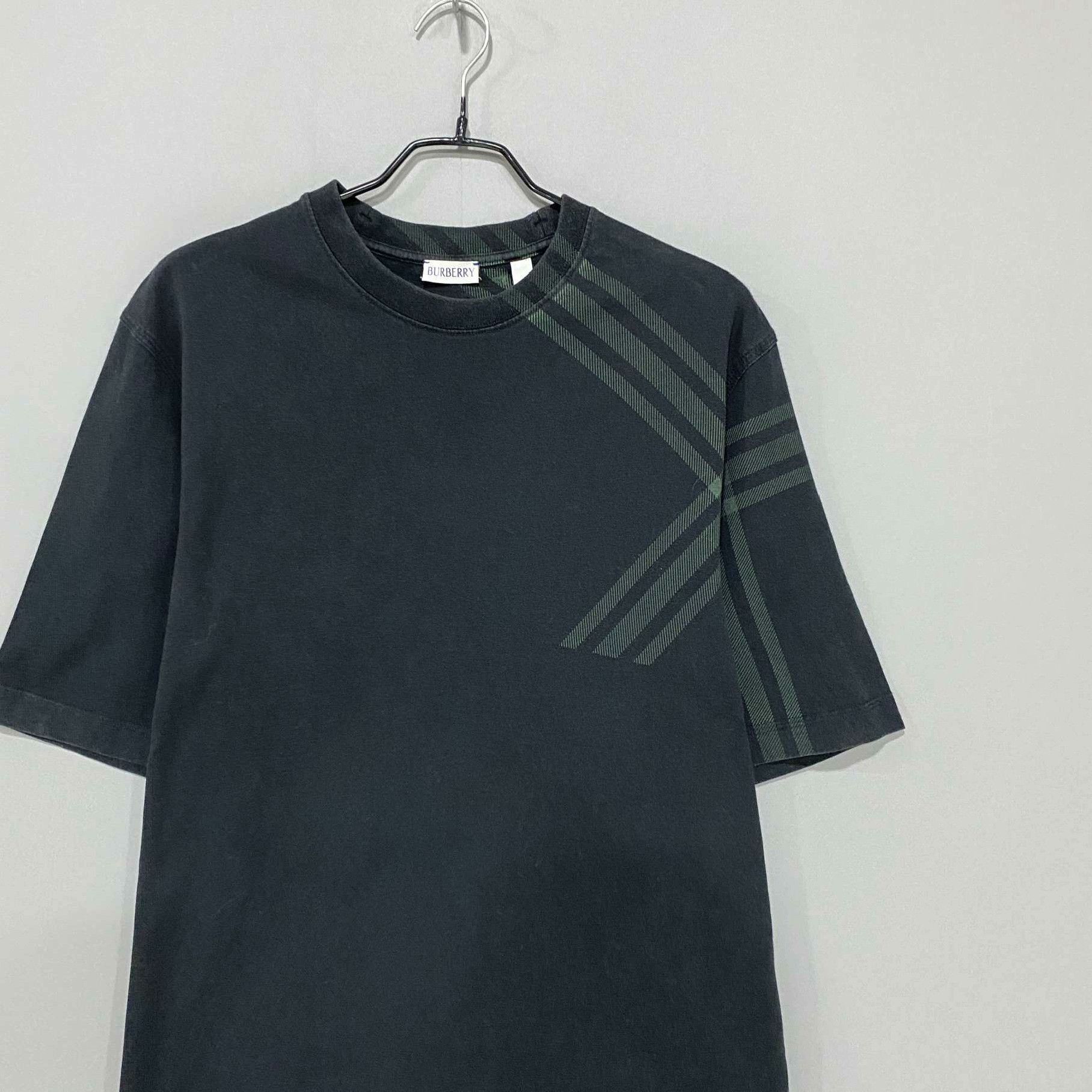 Burberry Burberry Printed Striped T-Shirt m Men Size US M / EU 48-50 / 2 - 2 Thumbnail