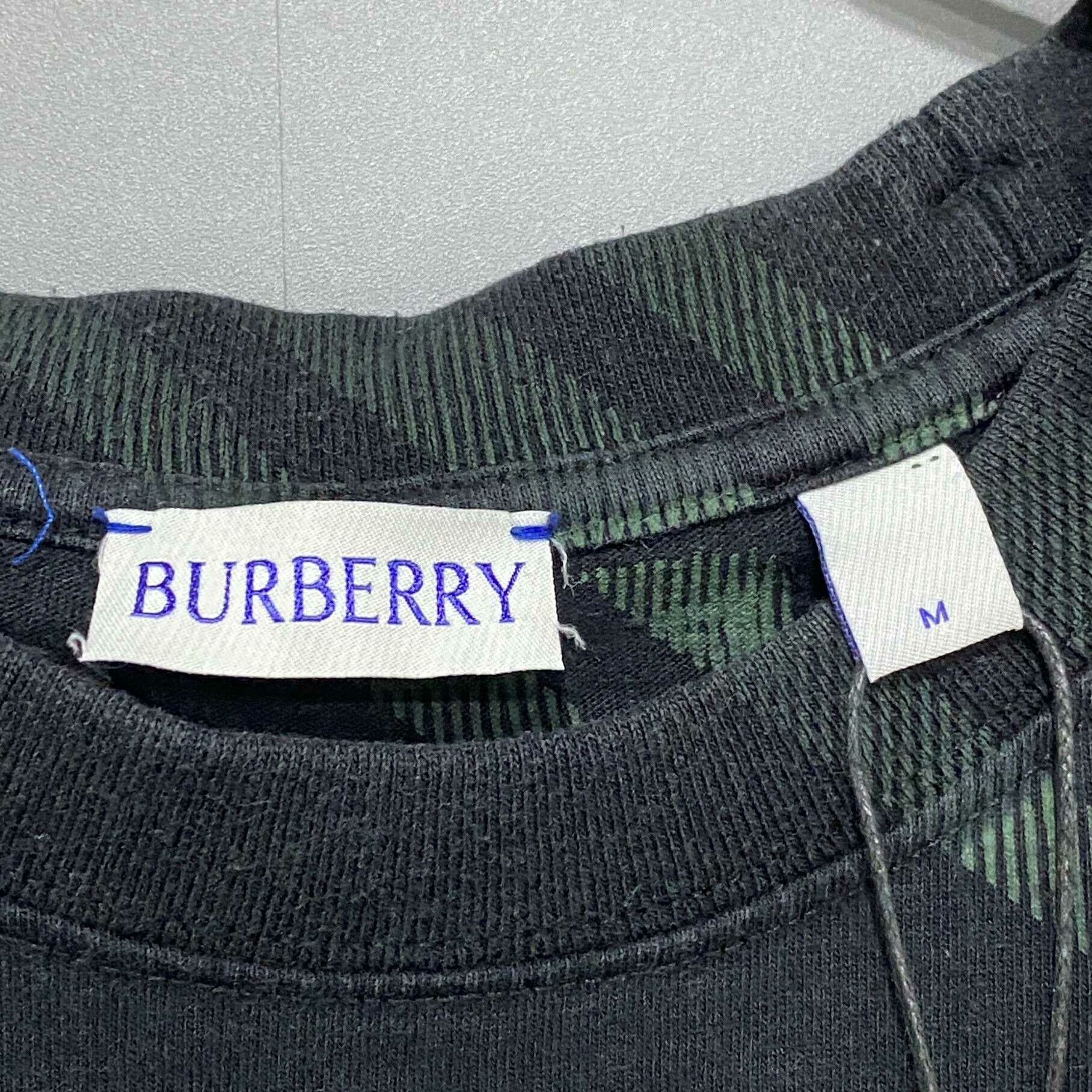 Burberry Burberry Printed Striped T-Shirt m Men Size US M / EU 48-50 / 2 - 5 Thumbnail