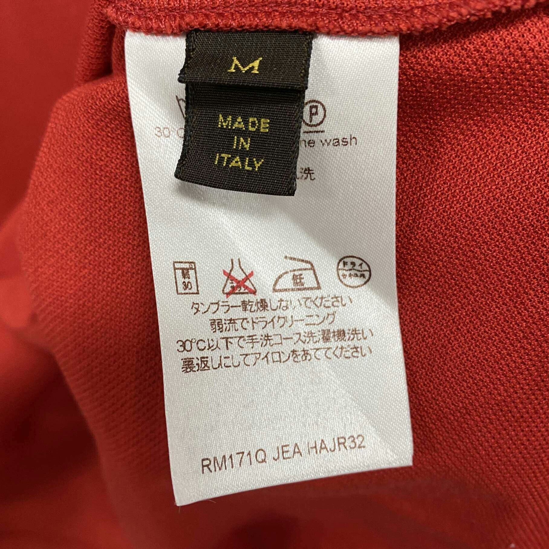 Louis Vuitton Louis Vuitton Red Polo m Men Size US M / EU 48-50 / 2 - 5 Thumbnail