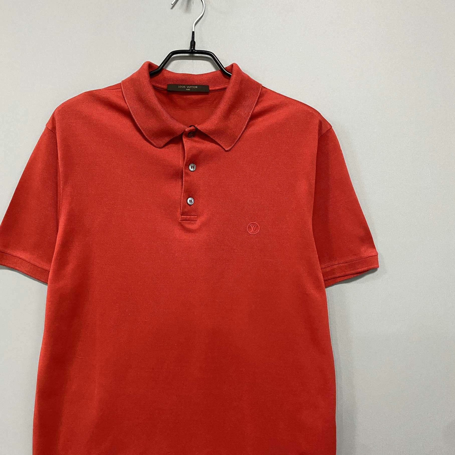 Louis Vuitton Louis Vuitton Red Polo m Men Size US M / EU 48-50 / 2 - 2 Thumbnail
