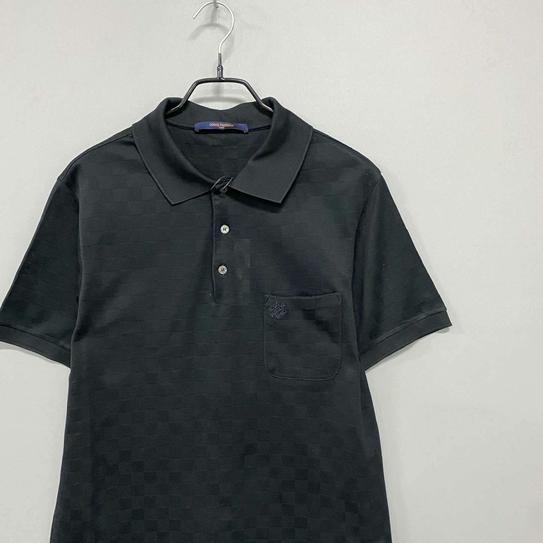 Louis Vuitton Louis Vuitton Checkered Black Polo m Men Size US M / EU 48-50 / 2 - 2 Thumbnail