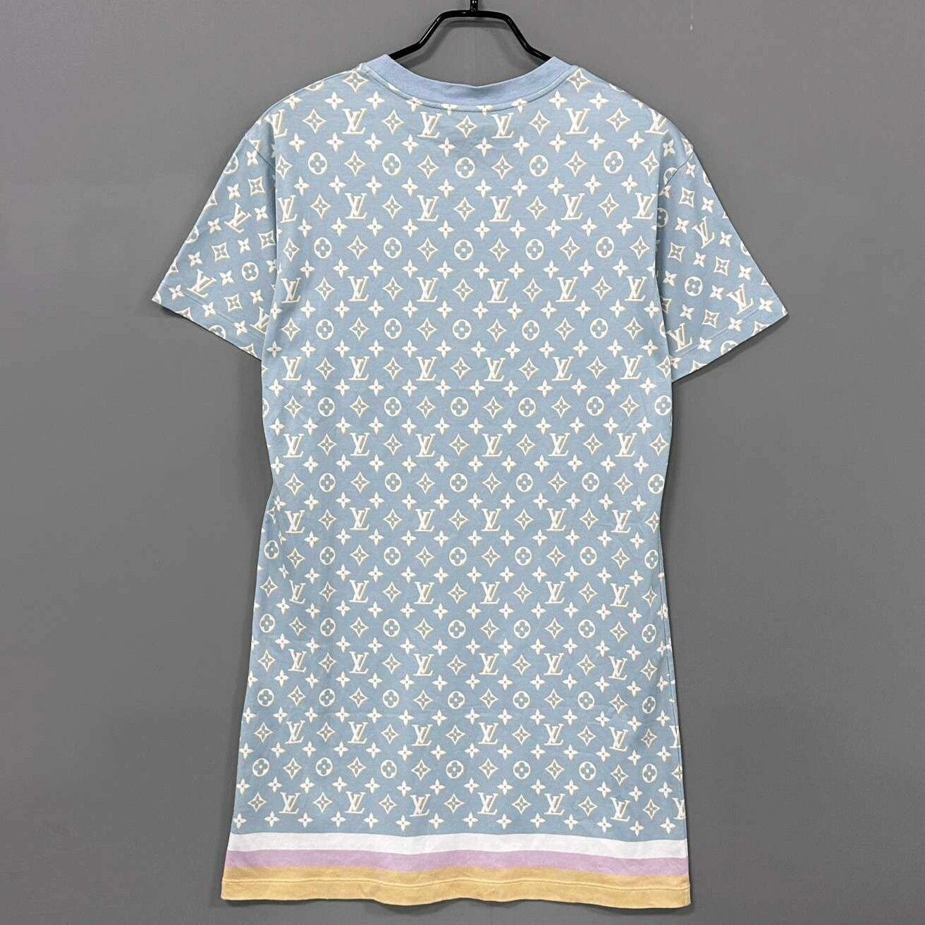 Louis Vuitton Louis Vuitton Blue Dress L Women Size L / US 10 / IT 46 - 3 Thumbnail