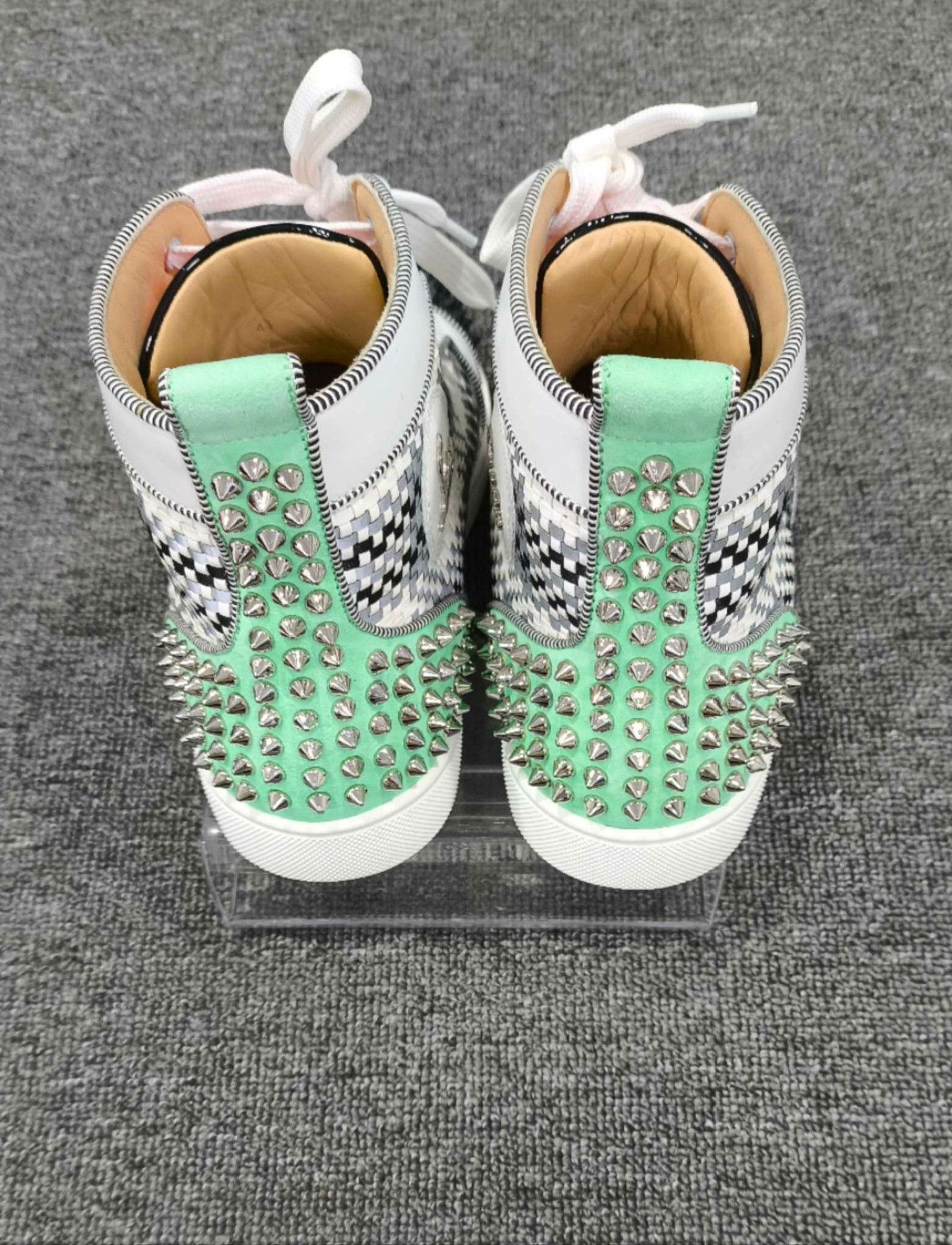 Christian Louboutin Christian Louboutin Knit Hitop Sneakers 10 Men Size US 10 / EU 43 - 5 Thumbnail