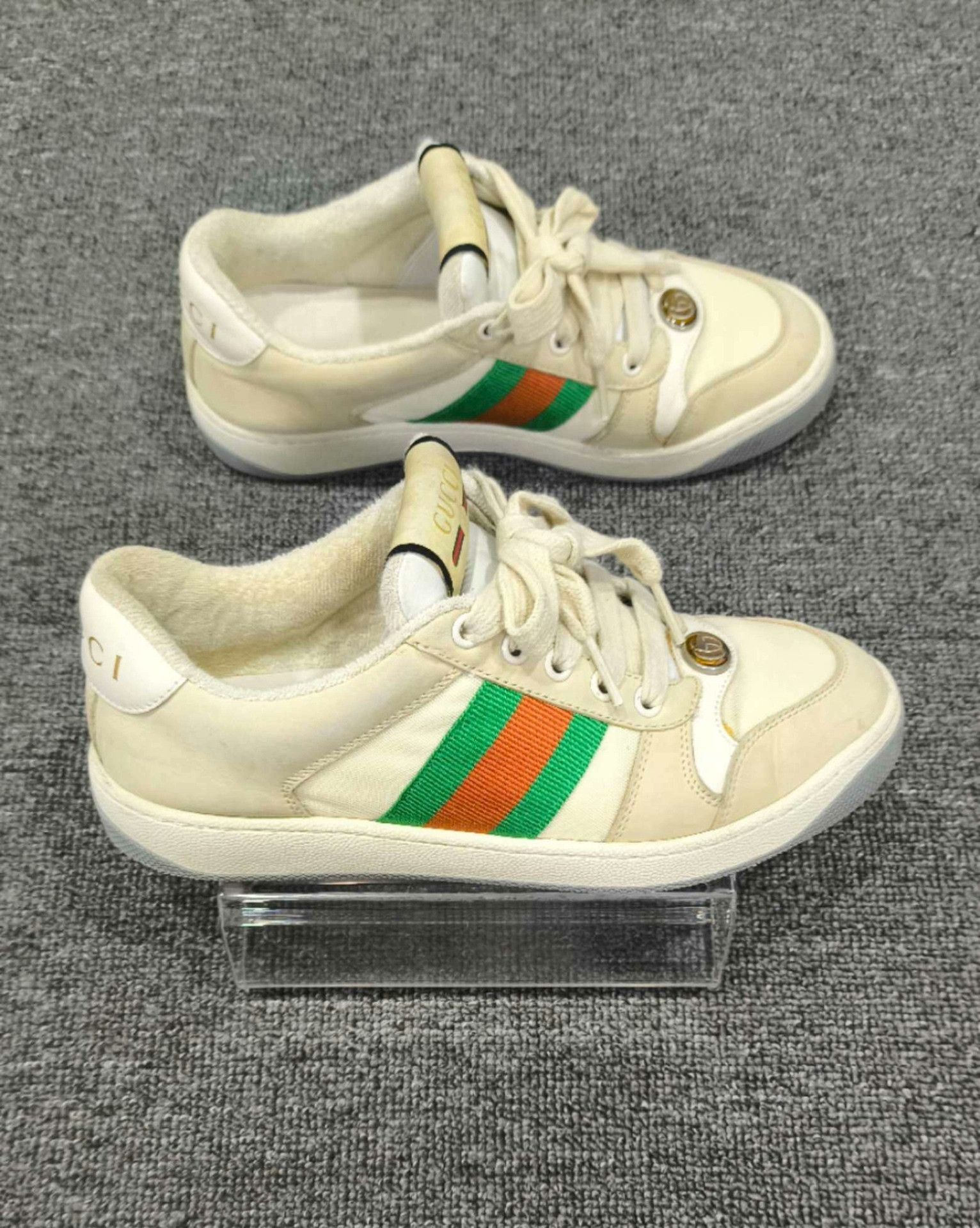 Gucci Gucci Lowtop Sneakers us_5-5 Women Size US 5.5 / IT 35.5 - 3 Thumbnail
