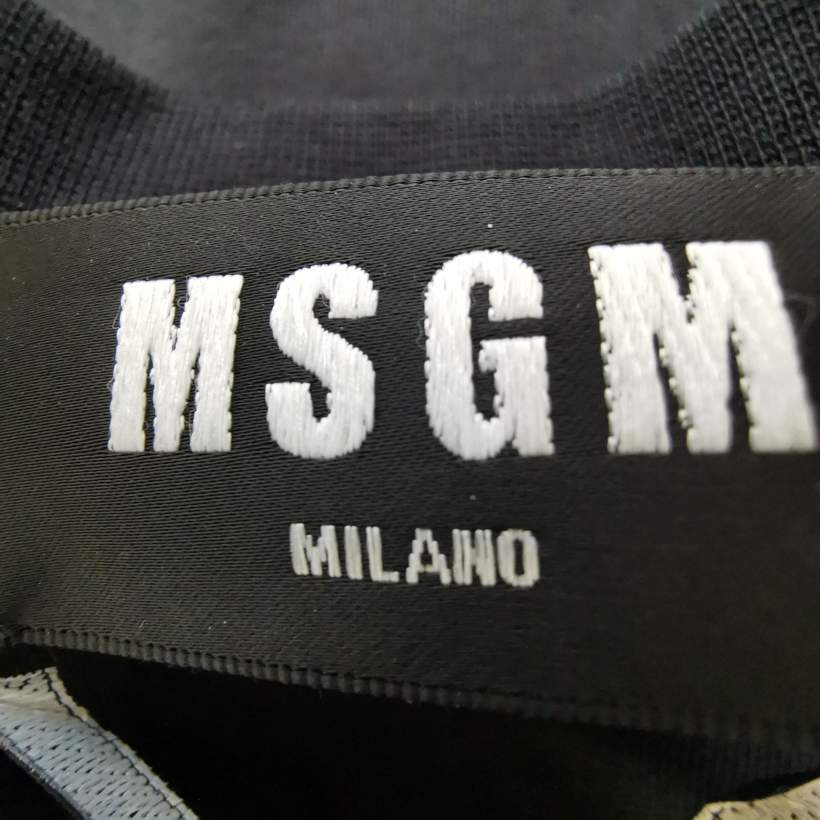 MSGM MSGM Sleeve Graphic Logo Long Sleeve T-Shirt US M Size US M / EU 48-50 / 2 - 6 Thumbnail