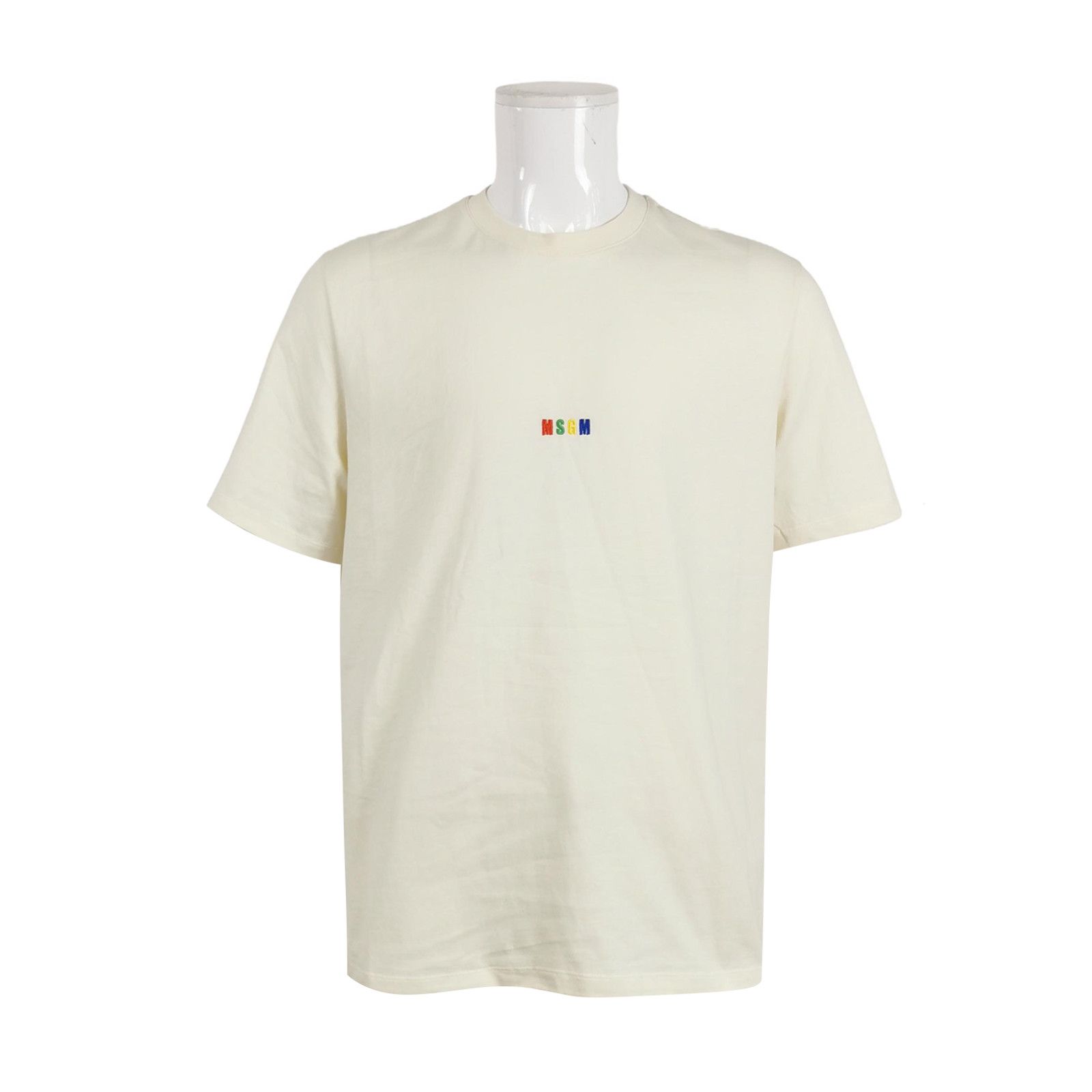 MSGM MSGM Embroidered Multi-Color Logo T-Shirt Size M Size US M / EU 48-50 / 2 - 2 Thumbnail