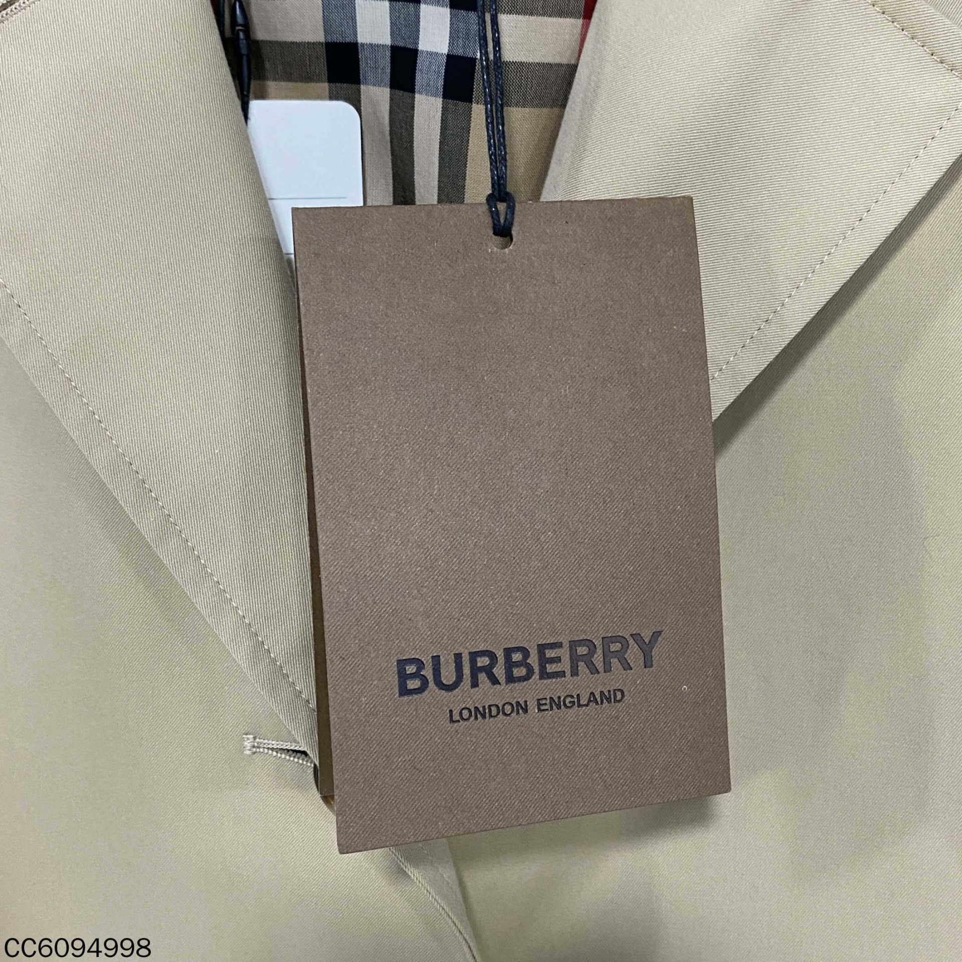 Burberry Burberry Plaid Beige Coat uk_2 Women Size XXS / US 00 / IT 34 - 5 Thumbnail