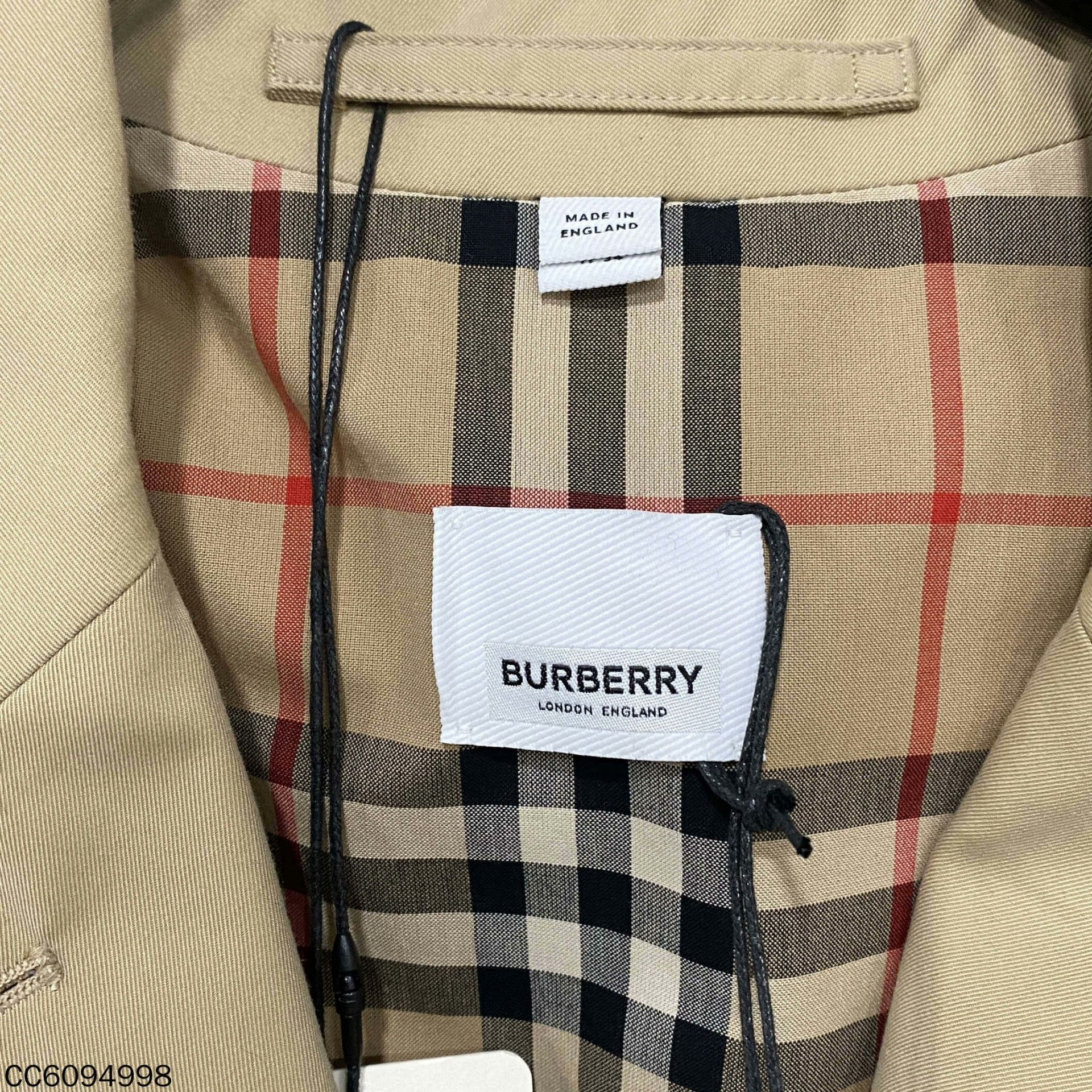 Burberry Burberry Plaid Beige Coat uk_2 Women Size XXS / US 00 / IT 34 - 4 Thumbnail
