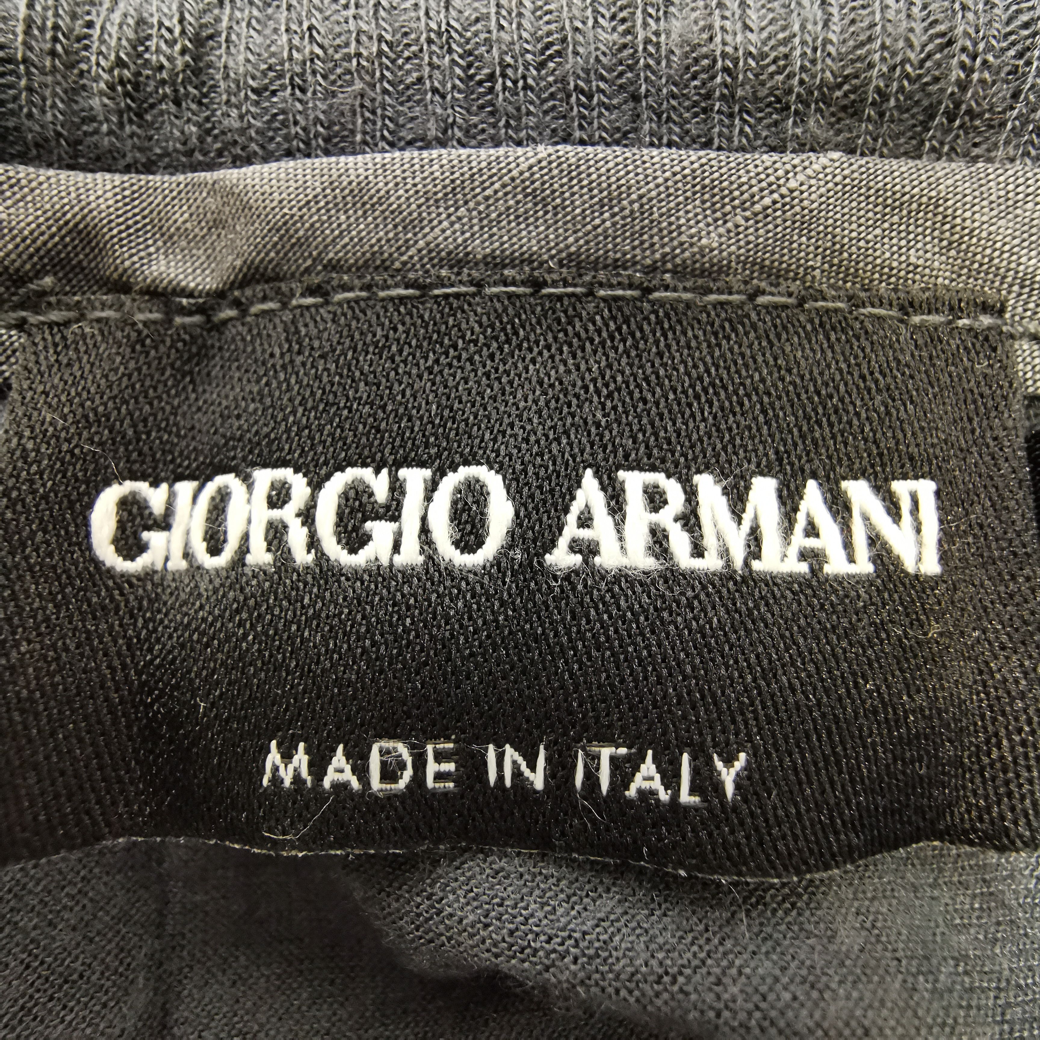 Giorgio Armani Giorgio Armani Cashmere Blend Henley T-Shirt EU 52 Size US L / EU 52-54 / 3 - 4 Thumbnail
