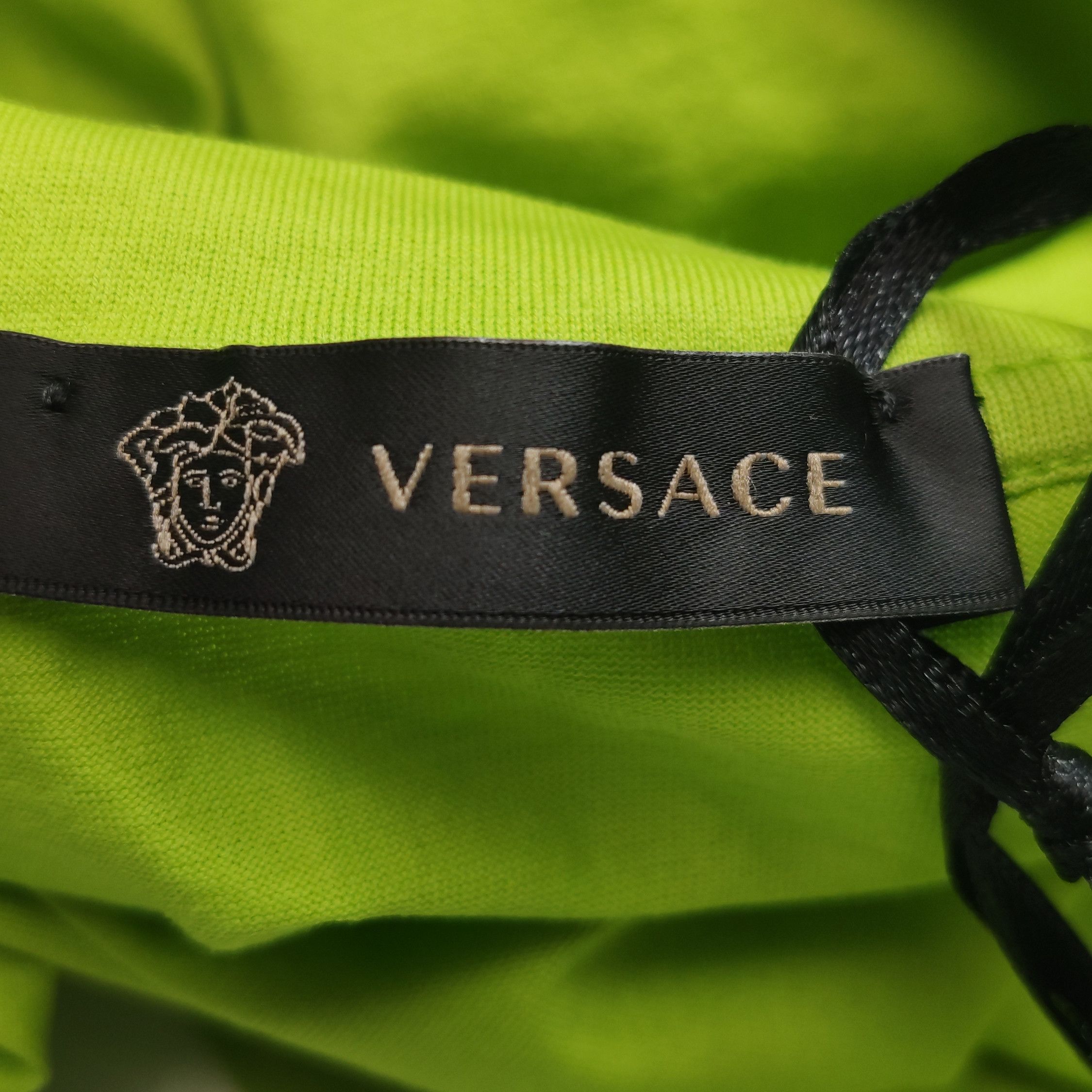 Versace Versace Green Logo T-Shirt M Size US M / EU 48-50 / 2 - 6 Thumbnail