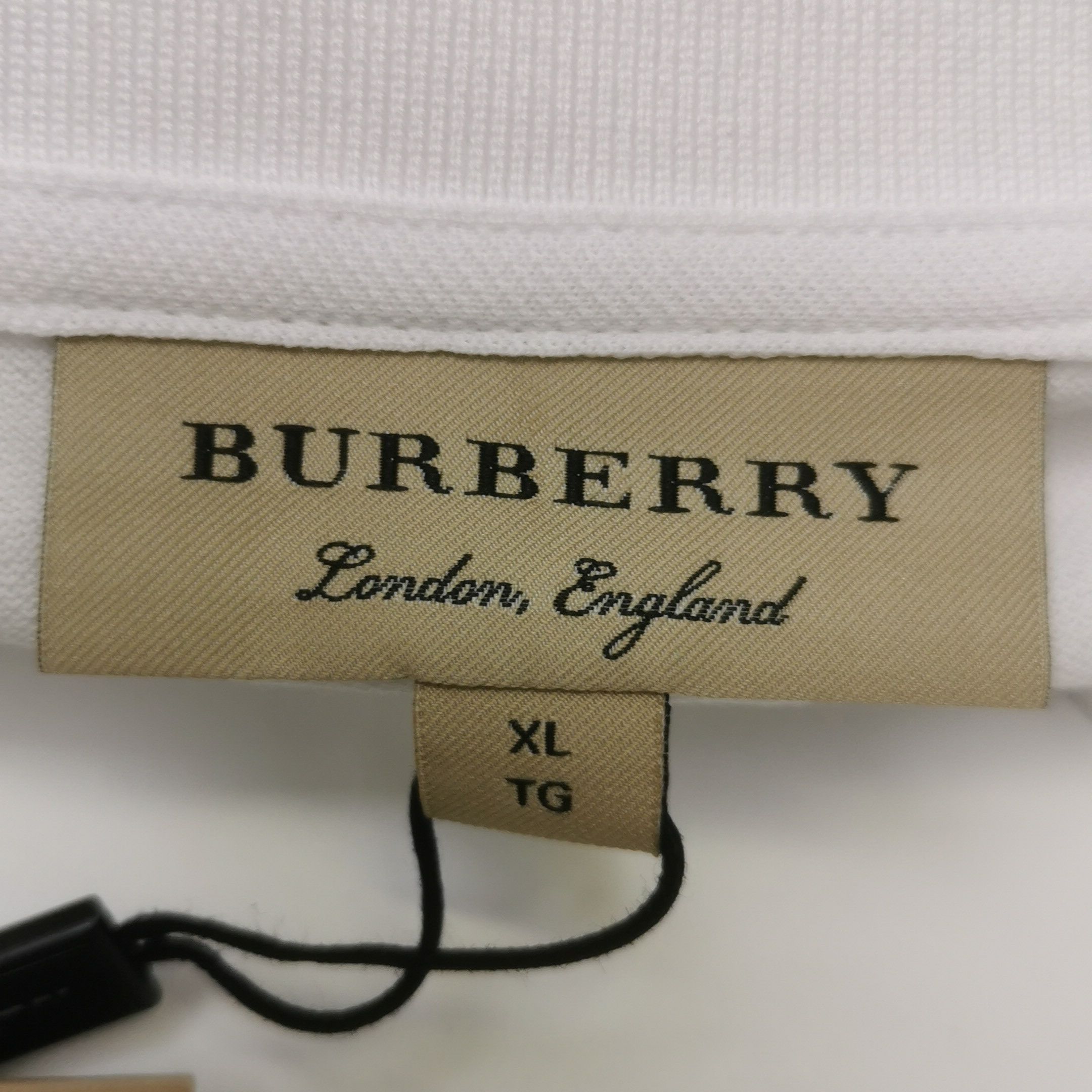 Burberry Burberry Embroidered Knight Polo Shirt Size XL Size US XL / EU 56 / 4 - 7 Thumbnail