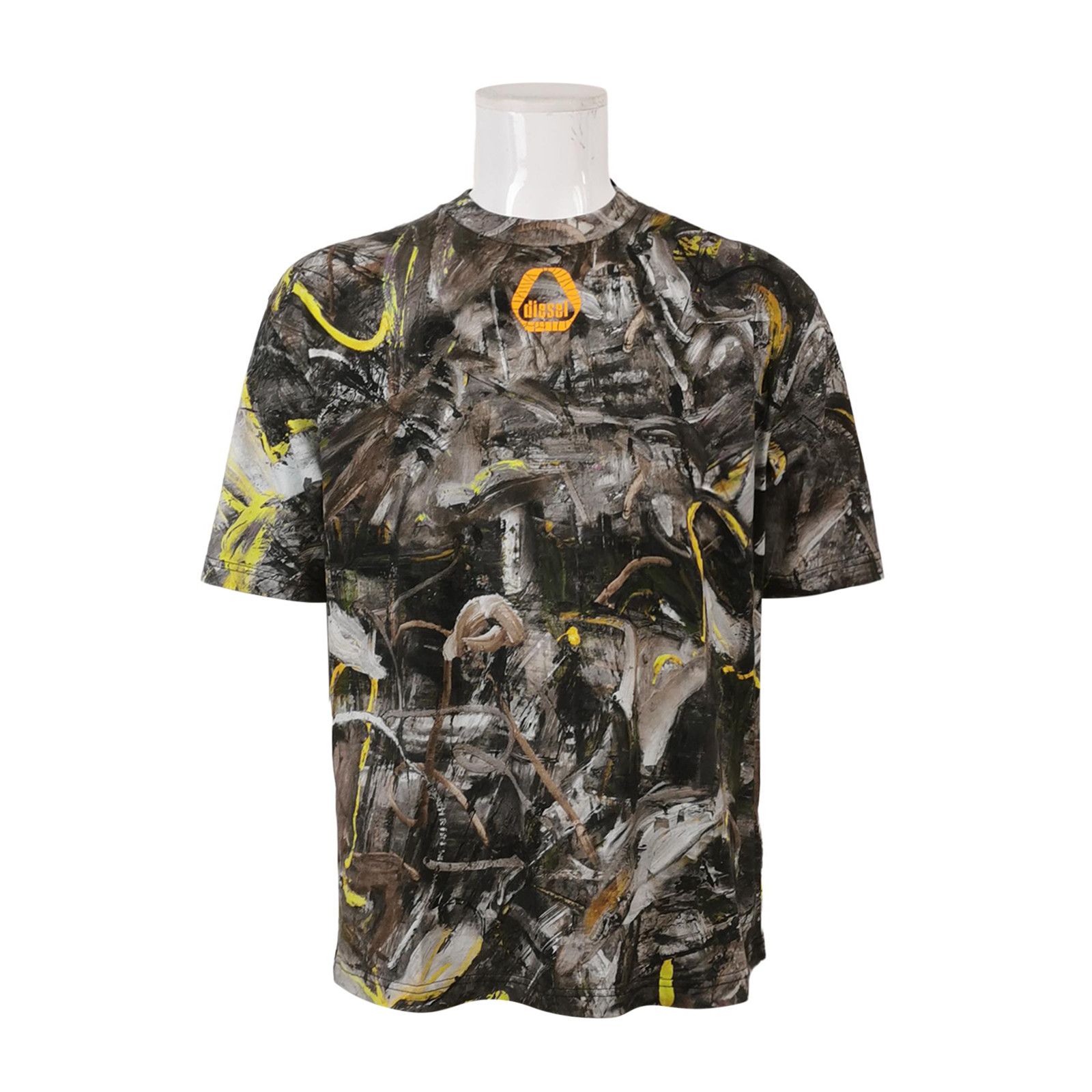 Diesel Diesel Abstract Graphic Print T-Shirt M Size US M / EU 48-50 / 2 - 2 Thumbnail