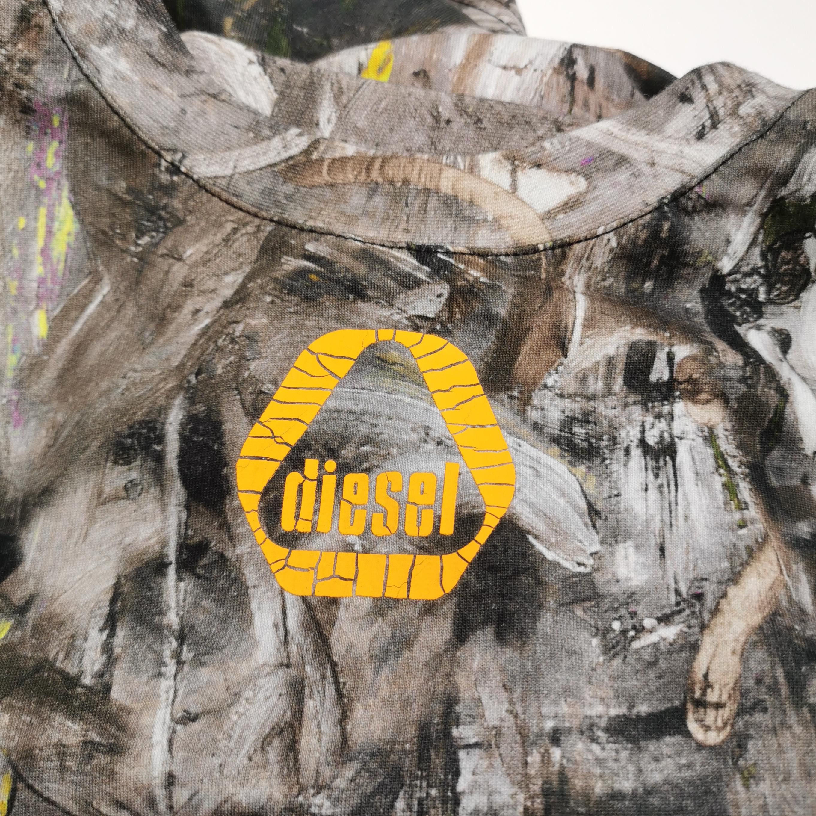 Diesel Diesel Abstract Graphic Print T-Shirt M Size US M / EU 48-50 / 2 - 4 Thumbnail