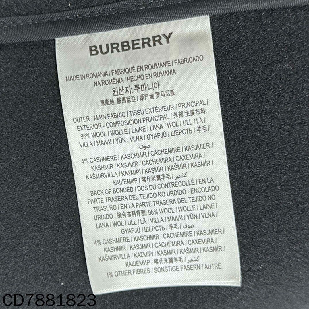Burberry Burberry Plaid Gray Heavy Coat s Men Size US S / EU 44-46 / 1 - 4 Thumbnail