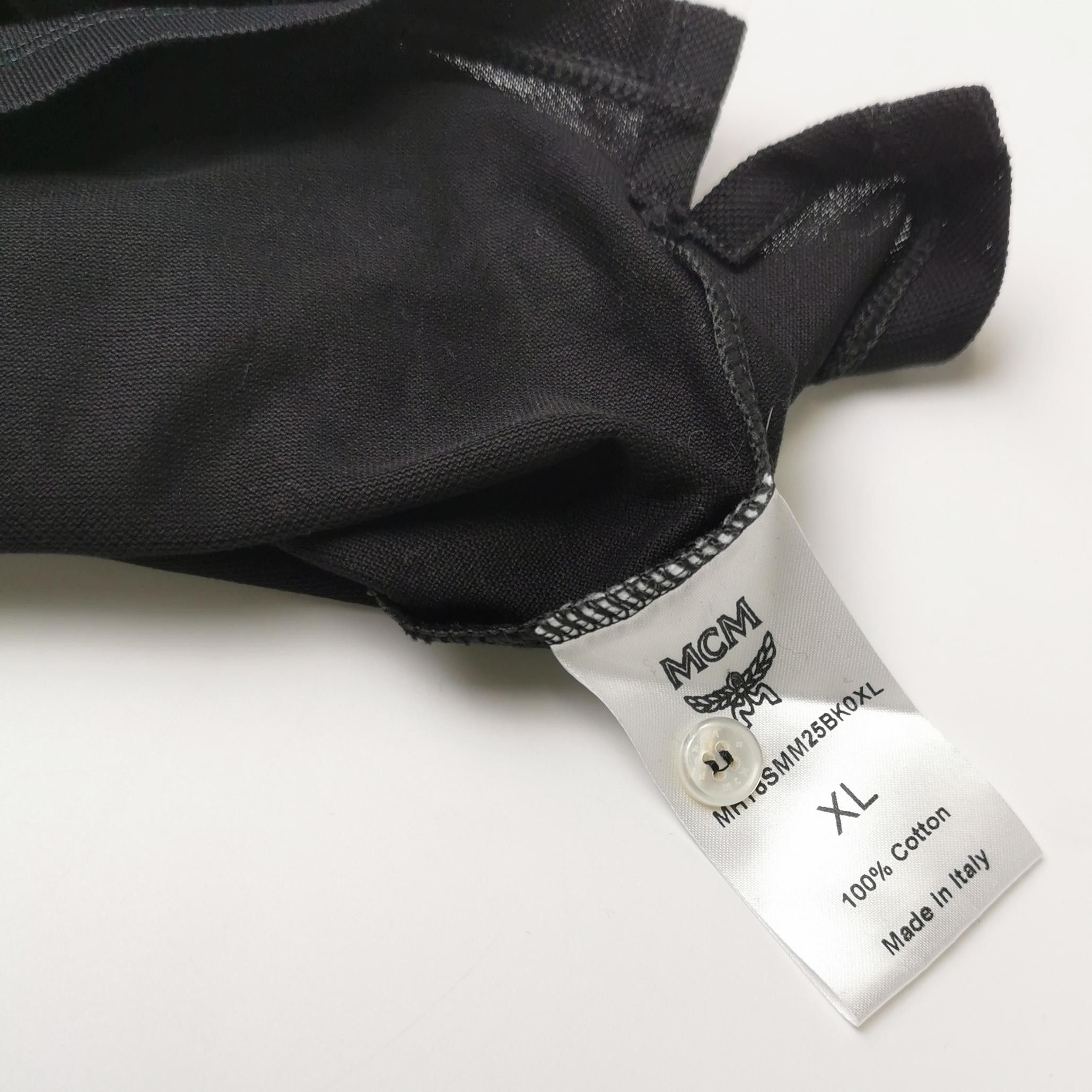 MCM MCM Logo Collar Cotton Polo Shirt XL Size US XL / EU 56 / 4 - 5 Thumbnail