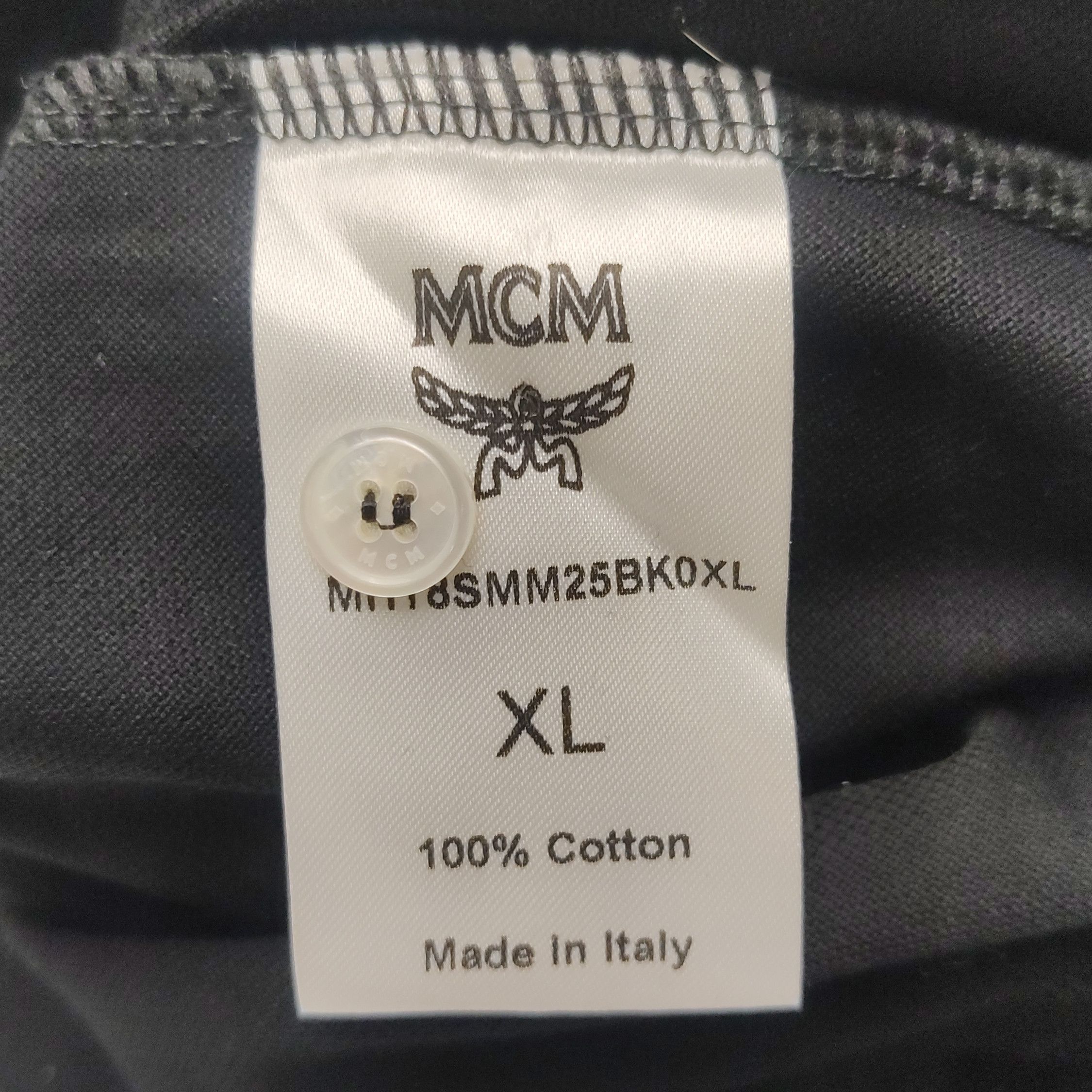 MCM MCM Logo Collar Cotton Polo Shirt XL Size US XL / EU 56 / 4 - 8 Thumbnail