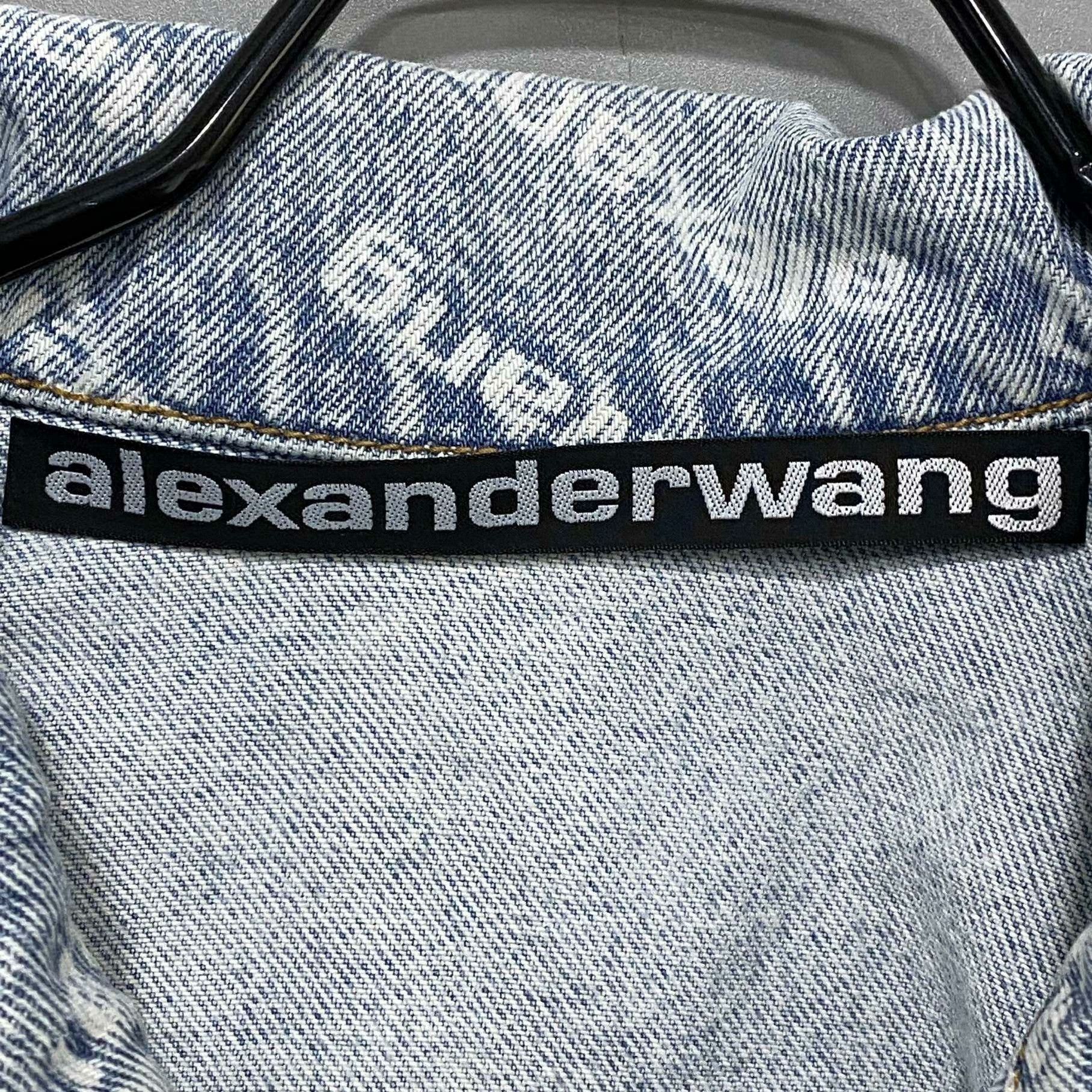 Alexander Wang Alexander Wang Retro Denim Blue Light Jacket xs Men Size US XS / EU 42 / 0 - 4 Thumbnail