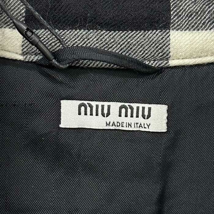 Miu Miu Miu Miu Retro Plaid Down Jacket S Women Size S / US 4 / IT 40 - 7 Thumbnail