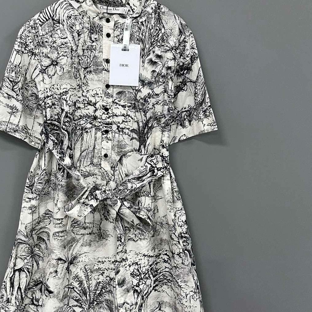 Dior Dior Printed Multi Belt it_38 Women Size XS / US 0-2 / IT 36-38 - 2 Thumbnail