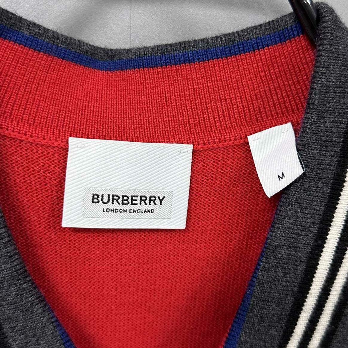 Burberry Burberry Retro Embroidered Red Polo m Men Size US M / EU 48-50 / 2 - 5 Thumbnail