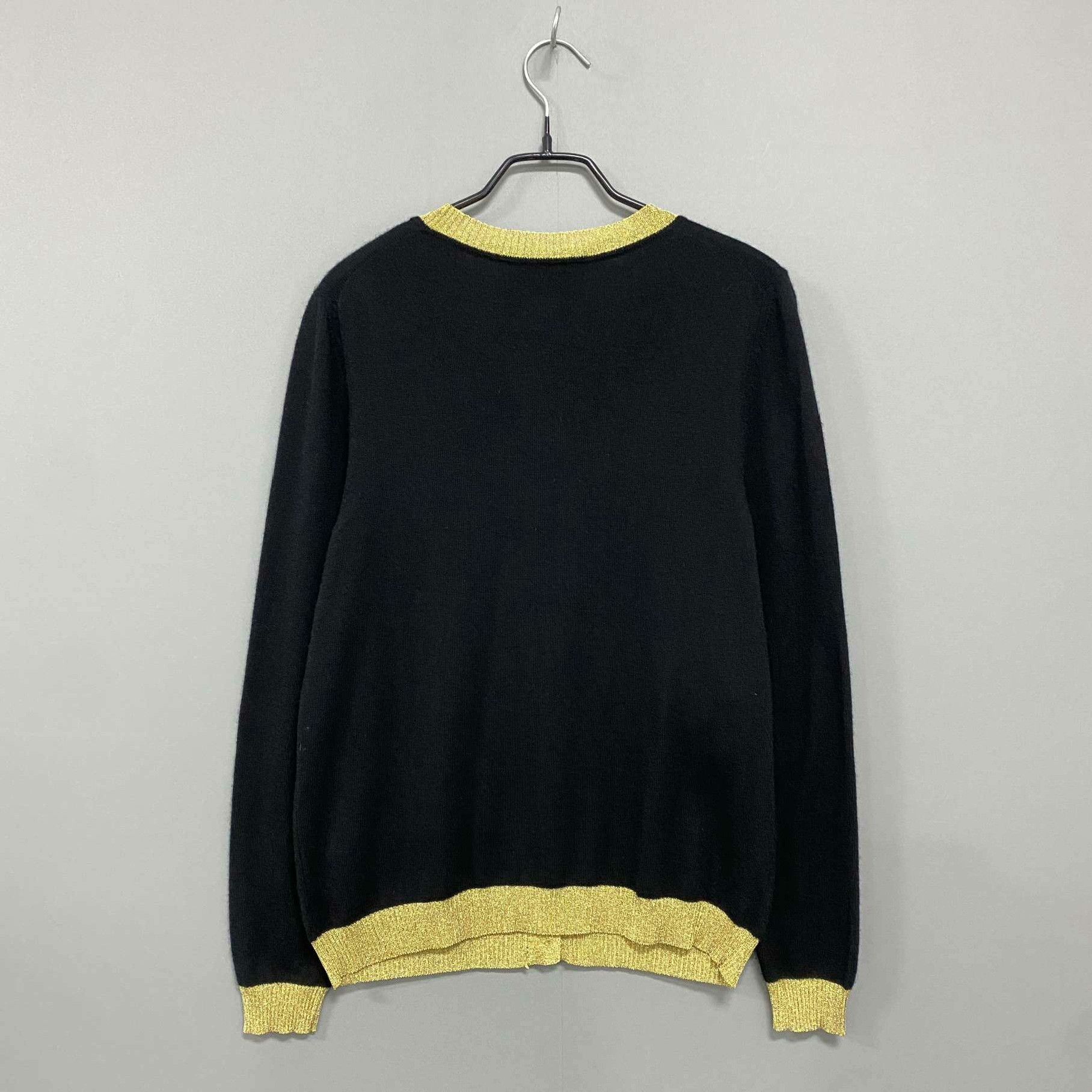 Gucci Gucci Knit Black Sweater S Women Size S / US 4 / IT 40 - 3 Thumbnail