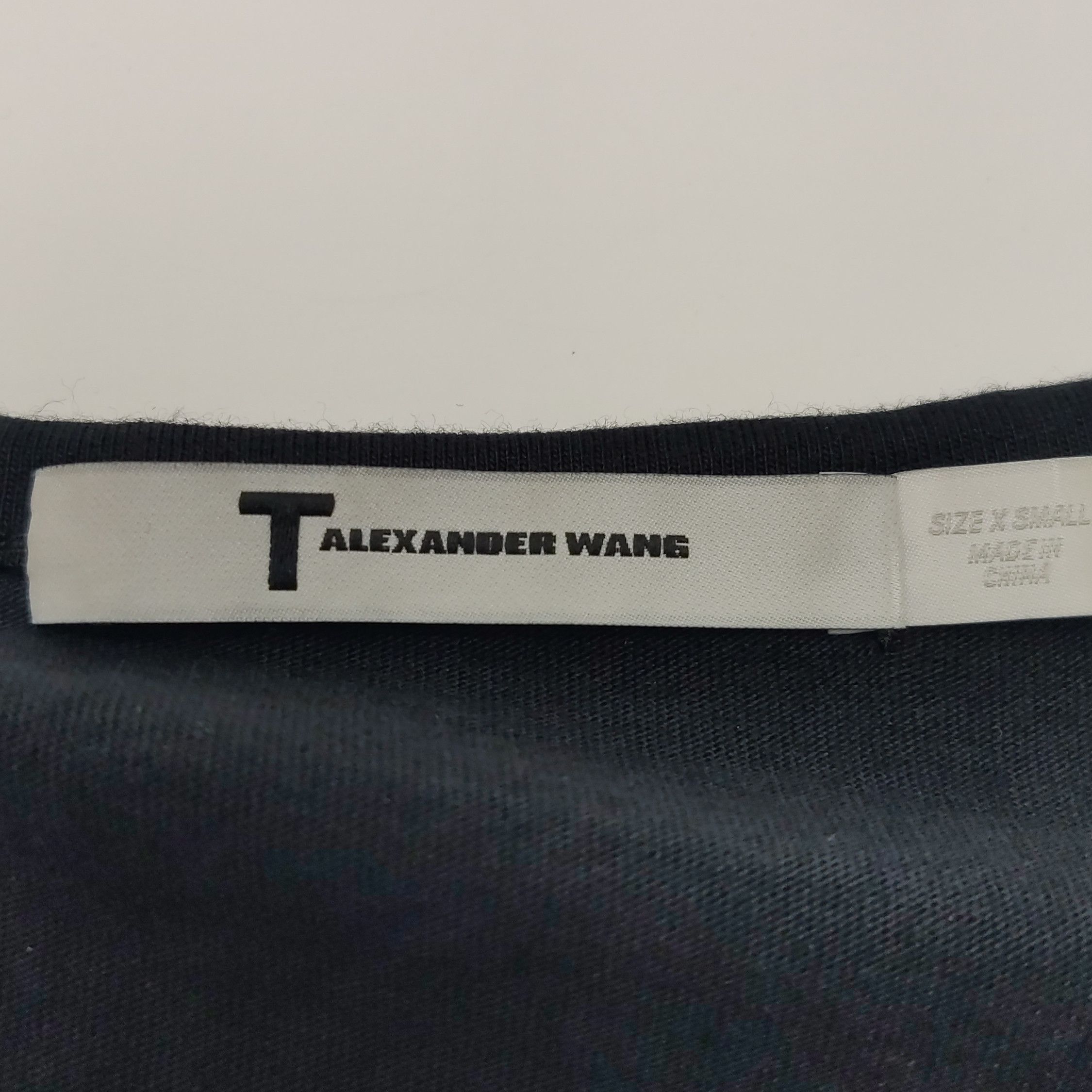Alexander Wang Alexander Wang V-Neck Cotton Blend T-Shirt XS Size US XS / EU 42 / 0 - 4 Thumbnail