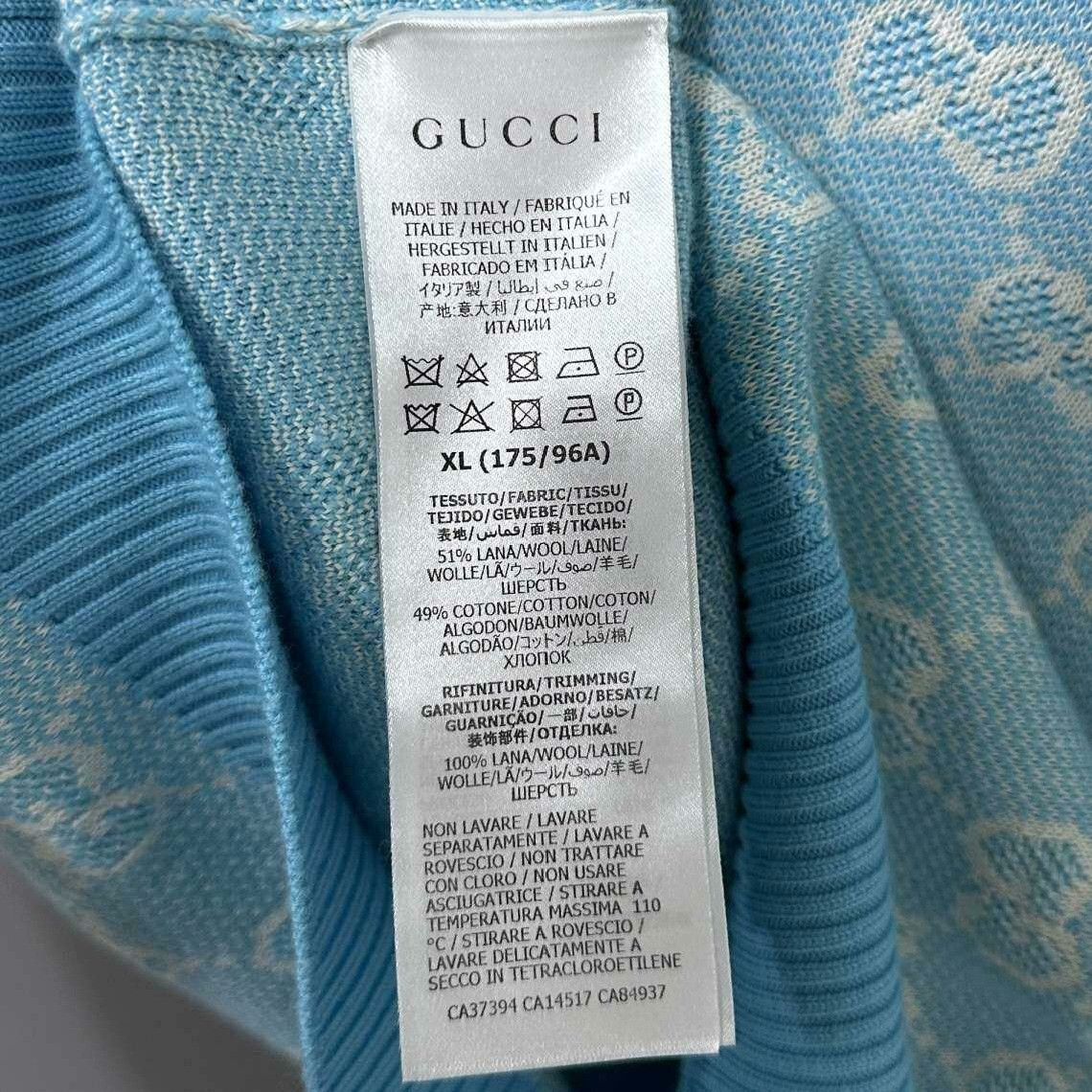 Gucci Gucci Blue T-Shirt xl Men Size US XL / EU 56 / 4 - 4 Thumbnail