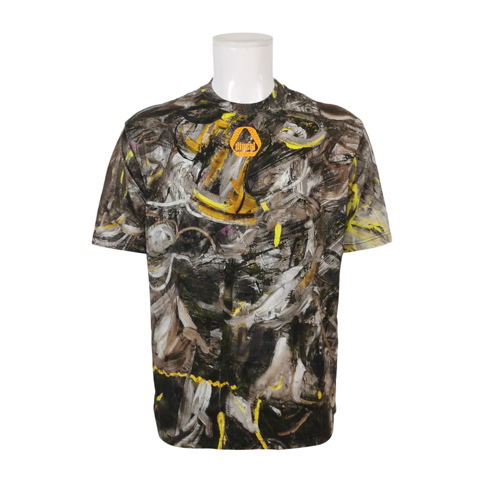 Diesel Diesel Abstract Paint Graphic T-Shirt Size S Size US S / EU 44-46 / 1 - 2 Thumbnail