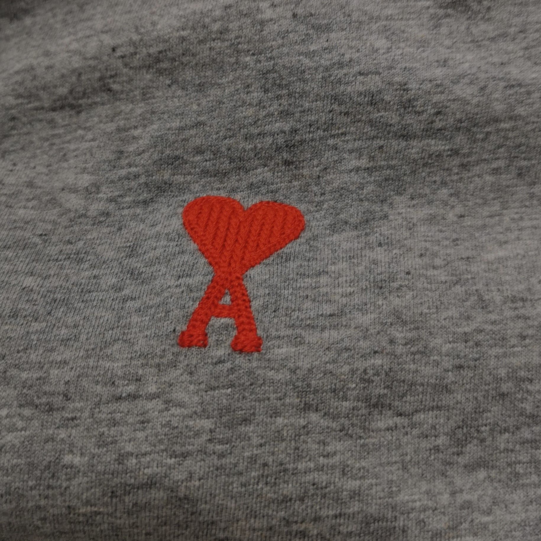 AMI AMI Ami de Coeur Embroidered T-Shirt L Size US L / EU 52-54 / 3 - 4 Thumbnail