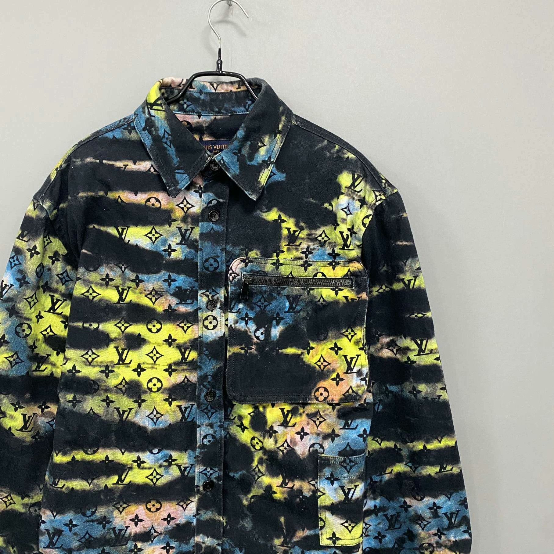 Louis Vuitton Louis Vuitton Denim Tie-Dye Multi Shirt xs Men Size US XS / EU 42 / 0 - 2 Thumbnail