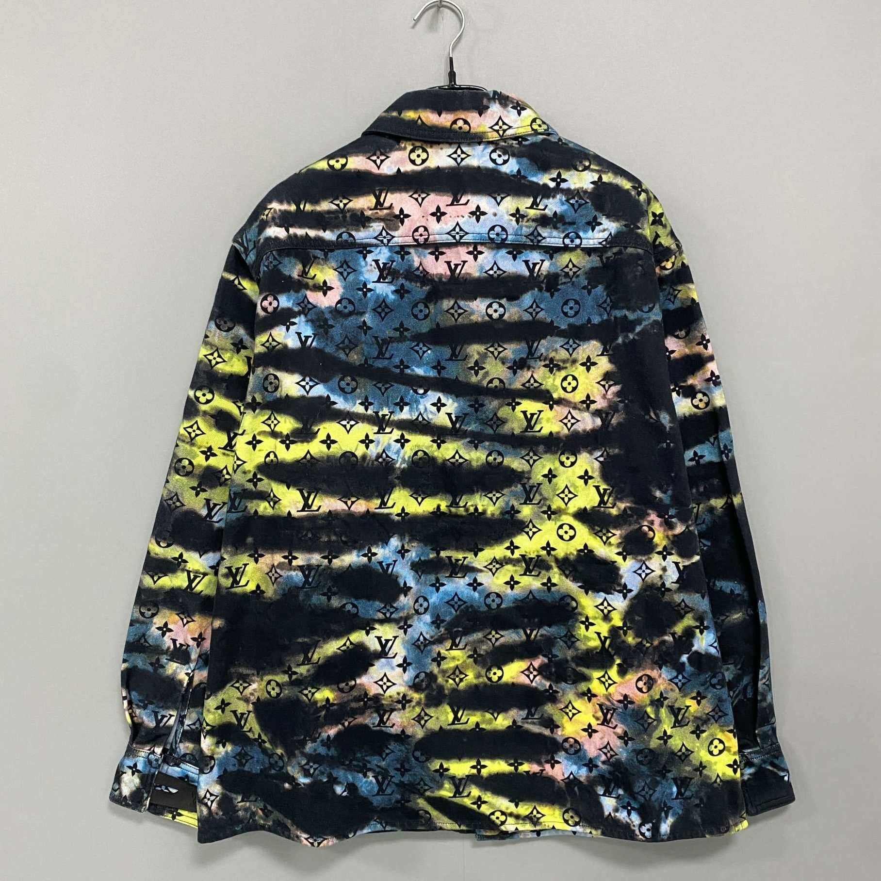 Louis Vuitton Louis Vuitton Denim Tie-Dye Multi Shirt xs Men Size US XS / EU 42 / 0 - 3 Thumbnail