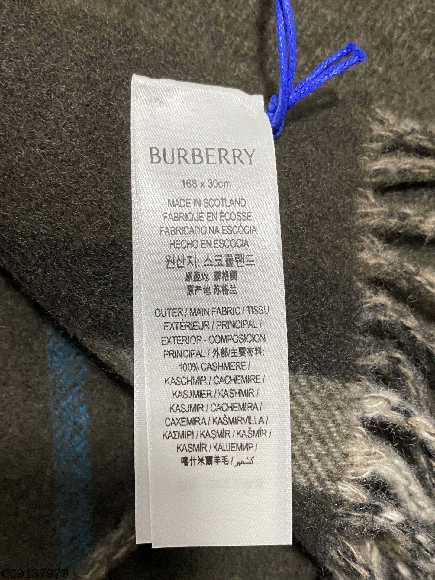 Burberry Burberry Plaid Brown Scarf one size Men Size ONE SIZE - 4 Thumbnail