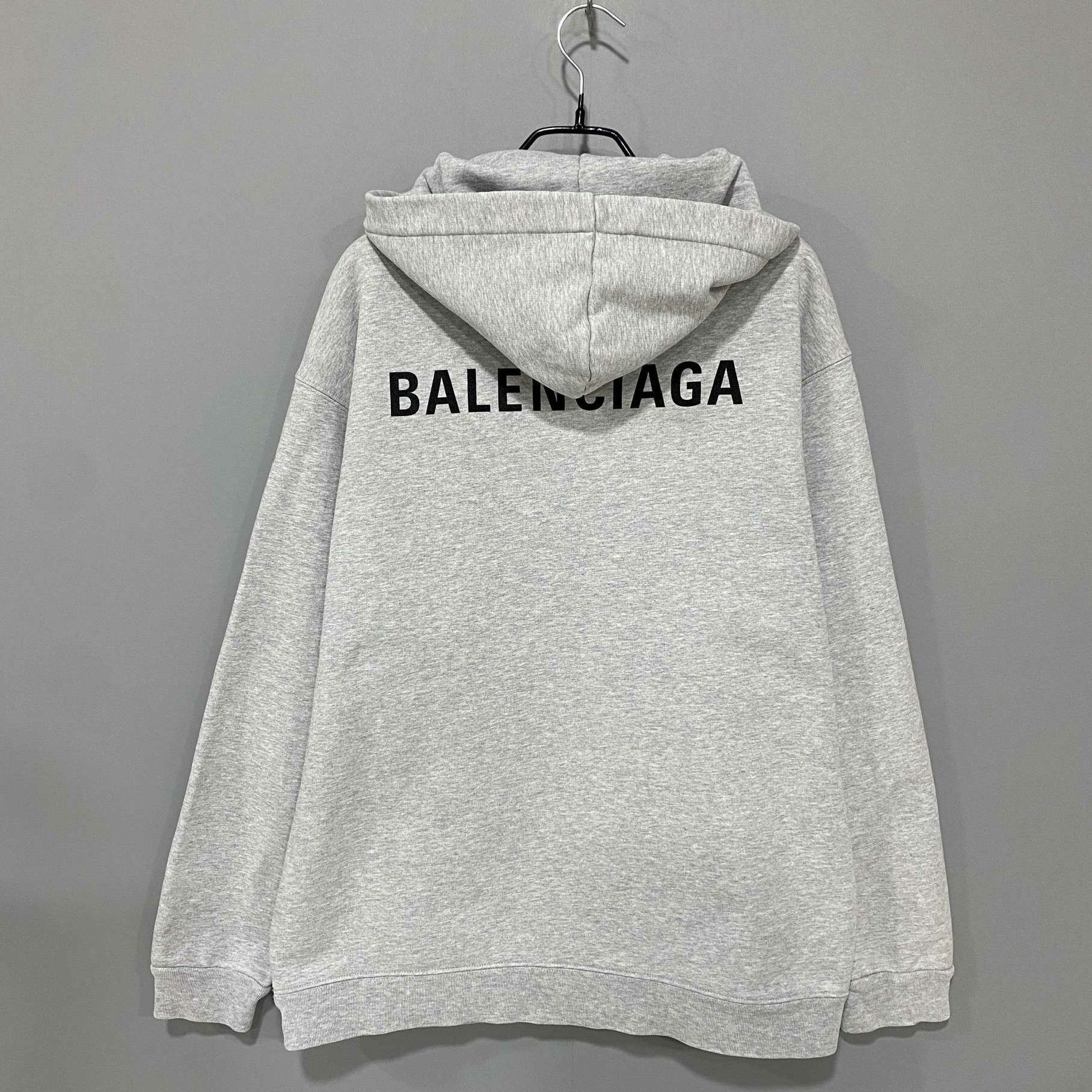 Balenciaga Balenciaga Retro Gray Hoodie XS Women Size XS / US 0-2 / IT 36-38 - 3 Thumbnail