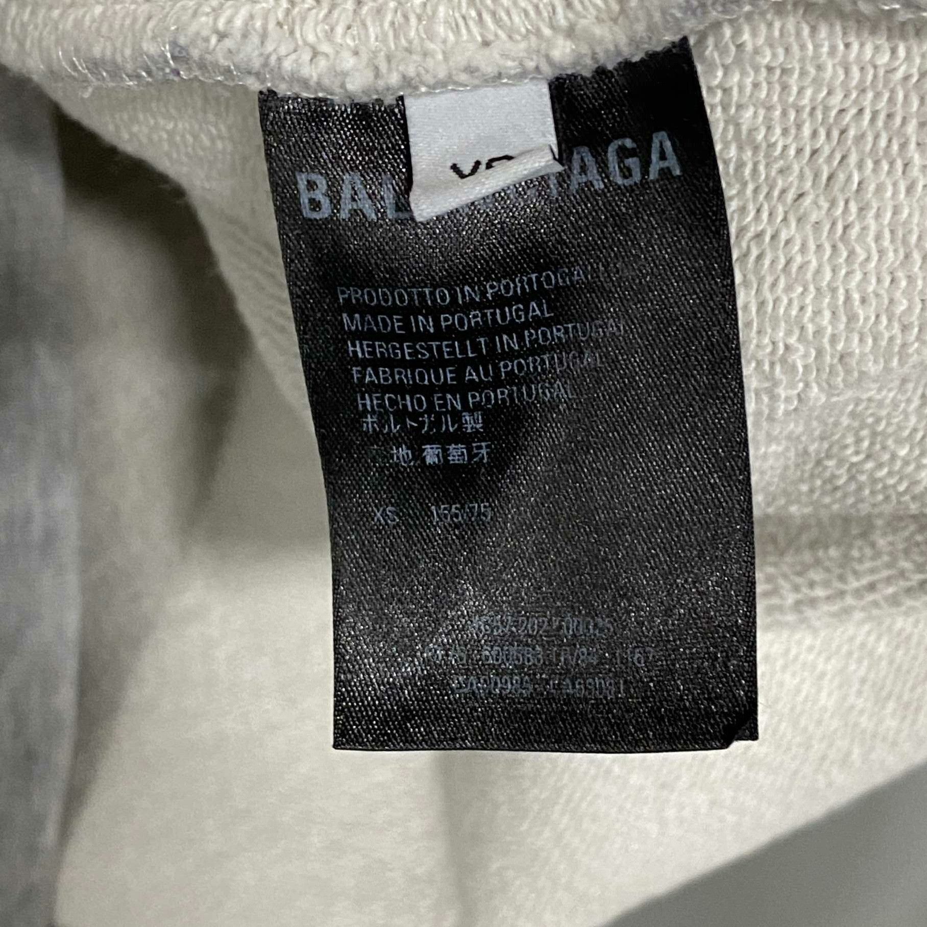 Balenciaga Balenciaga Retro Gray Hoodie XS Women Size XS / US 0-2 / IT 36-38 - 5 Thumbnail