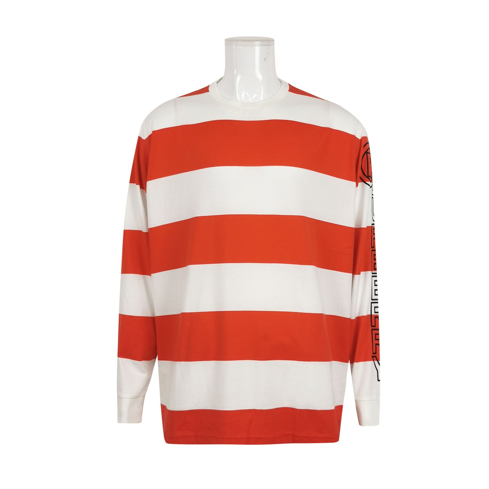 Burberry Burberry Striped Logo Long Sleeve T-Shirt XL Size US XL / EU 56 / 4 - 2 Thumbnail