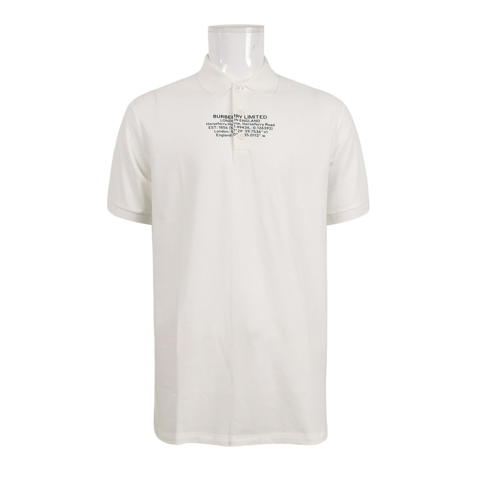 Burberry Burberry Horseferry Logo Print Polo Shirt Size M Size US M / EU 48-50 / 2 - 2 Thumbnail