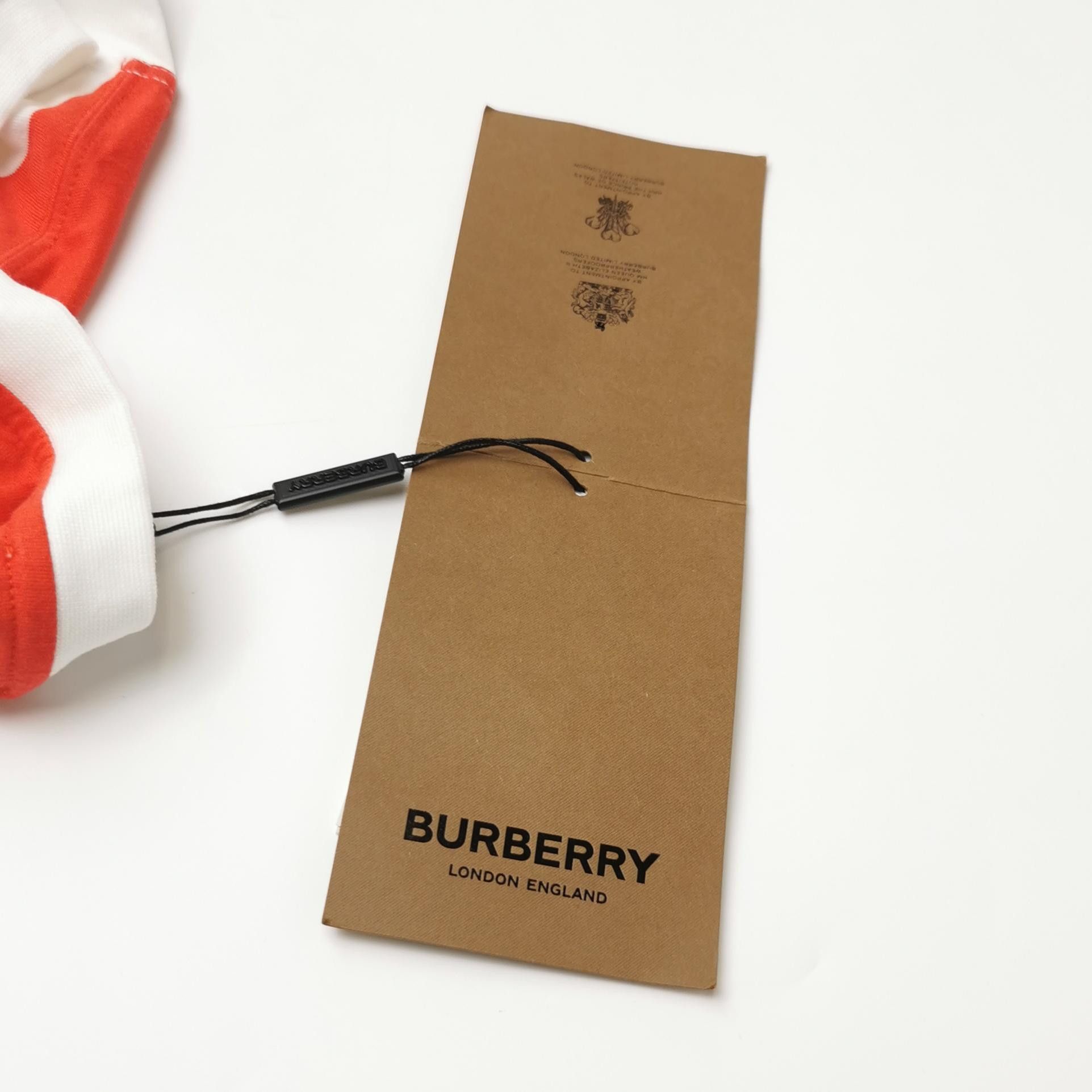 Burberry Burberry Striped Logo Long Sleeve T-Shirt S Size US S / EU 44-46 / 1 - 5 Thumbnail