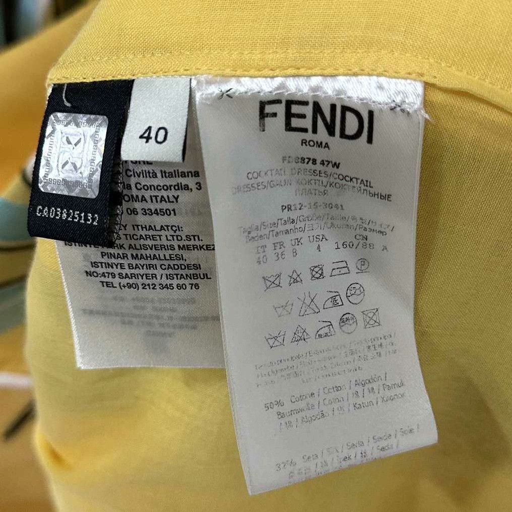 Fendi Fendi Floral Dress M Women Size M / US 6-8 / IT 42-44 - 5 Thumbnail