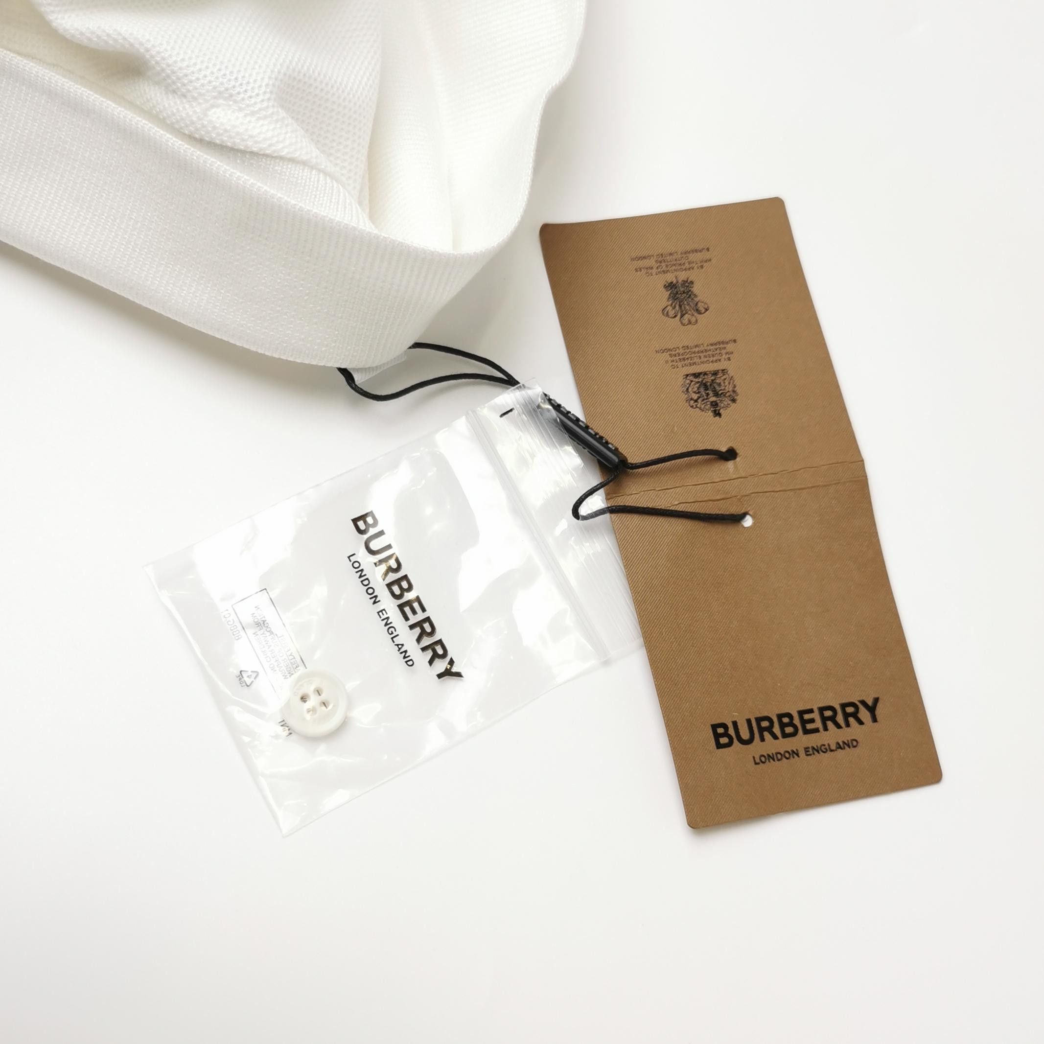 Burberry Burberry Horseferry Print Cotton Polo Shirt Size M Size US M / EU 48-50 / 2 - 5 Thumbnail